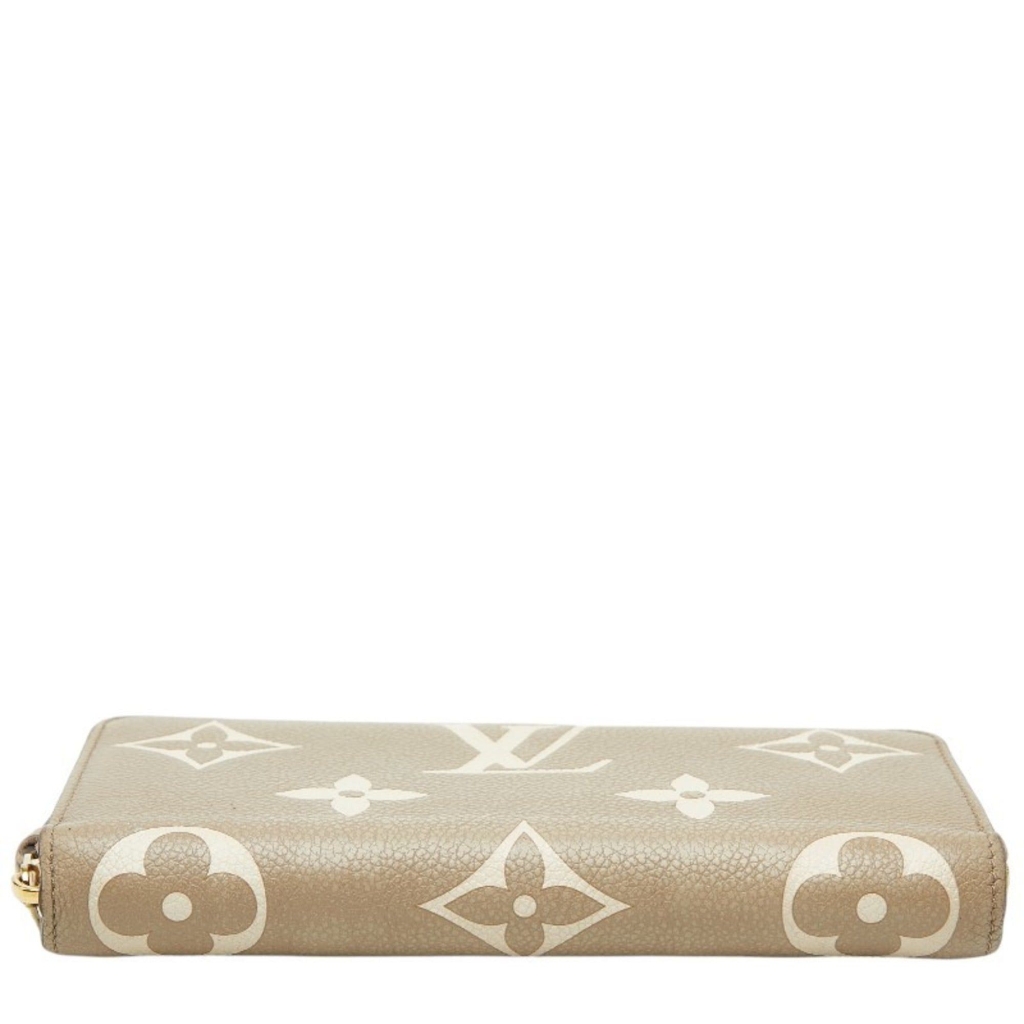 Louis Vuitton Louis Vuitton Monogram Empreinte Zippy Wallet Round Zip Long M69794 Tourterelle Crème Beige Leather Women's LOUIS VUITTON Size ONE SIZE - 3 Thumbnail