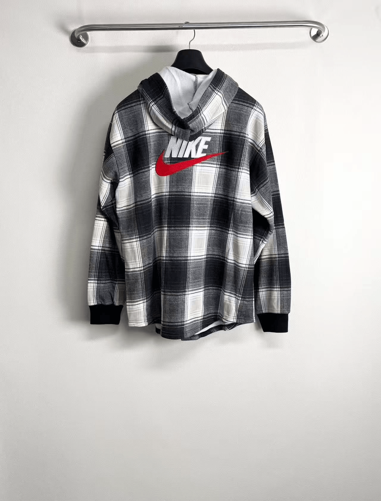 Supreme Supreme Nike Plaid Hooded Jacket Size US L / EU 52-54 / 3 - 2 Thumbnail