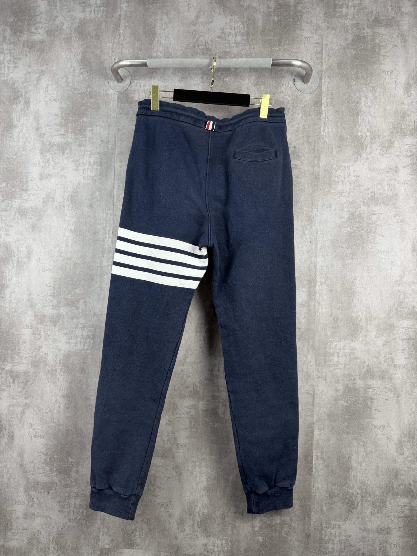 Thom Browne Thom Browne 4-Stripe Navy Sweatpants Size US 26 / EU 42 - 2 Thumbnail