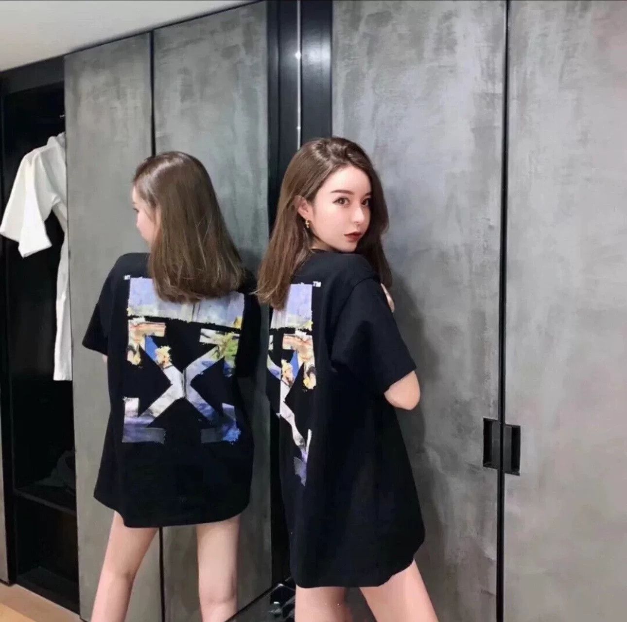 Off-White Off-White Monet Arrow Short-Sleeve T-Shirt Size US S / EU 44-46 / 1 - 4 Thumbnail