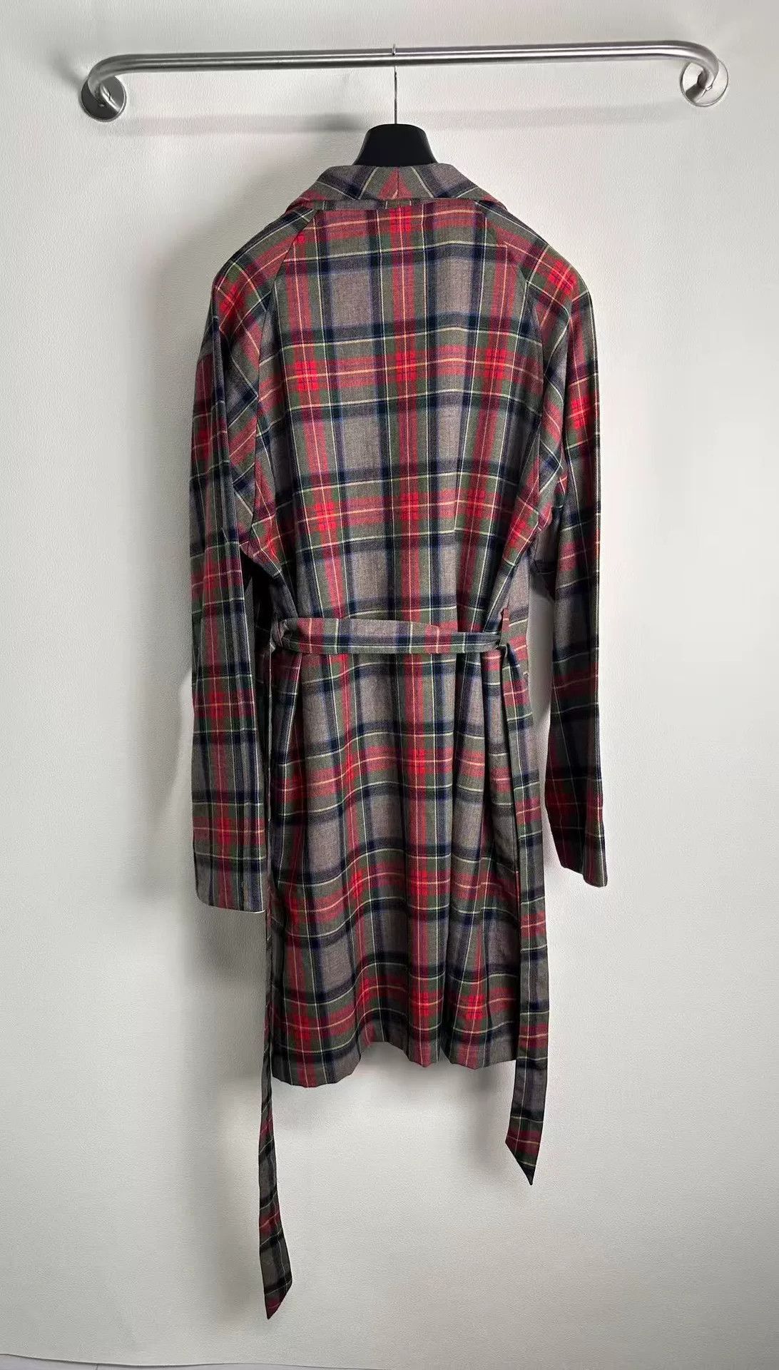 Fear of God Fear of God 5th Season Red Plaid Wool Robe Size US L / EU 52-54 / 3 - 2 Thumbnail