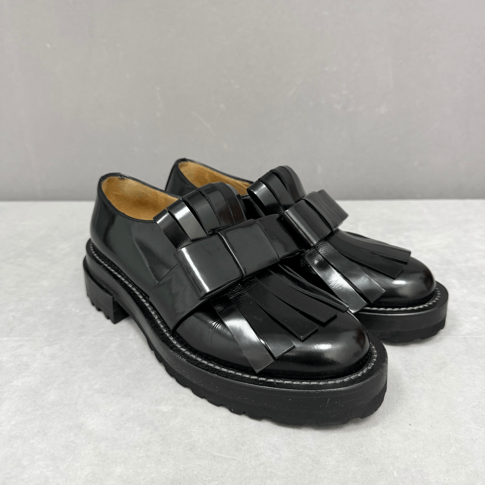 Marni Marni Bow Patent Leather Loafers Size US 6 / IT 36 - 3 Thumbnail