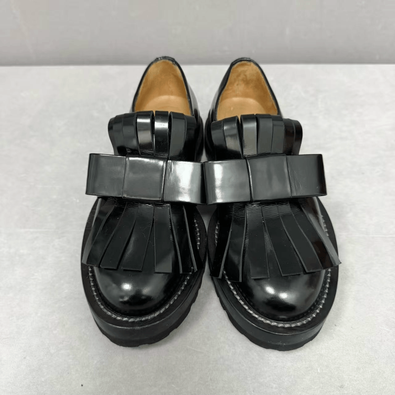 Marni Marni Bow Patent Leather Loafers Size US 6 / IT 36 - 2 Thumbnail