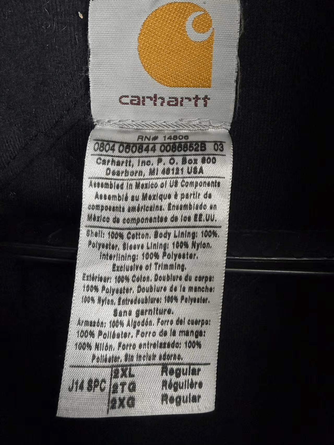 Carhartt Carhartt J14 Vintage Work Jacket Size US XXL / EU 58 / 5 - 3 Thumbnail