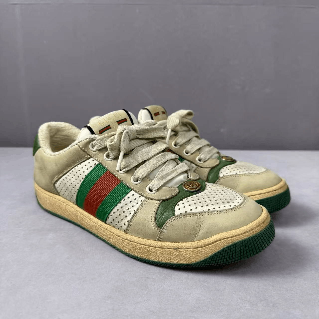 Gucci Gucci Double G Screener Sneakers Size US 6.5 / IT 36.5 - 3 Thumbnail