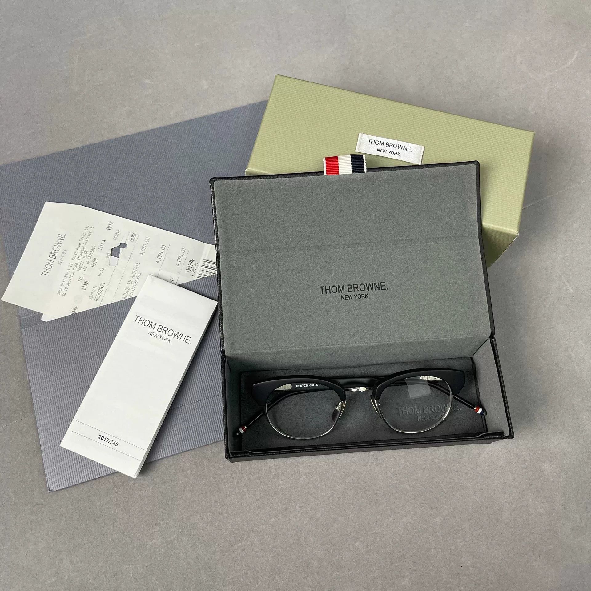 Thom Browne Thom Browne TB Eyeglass Frame Size ONE SIZE - 5 Thumbnail