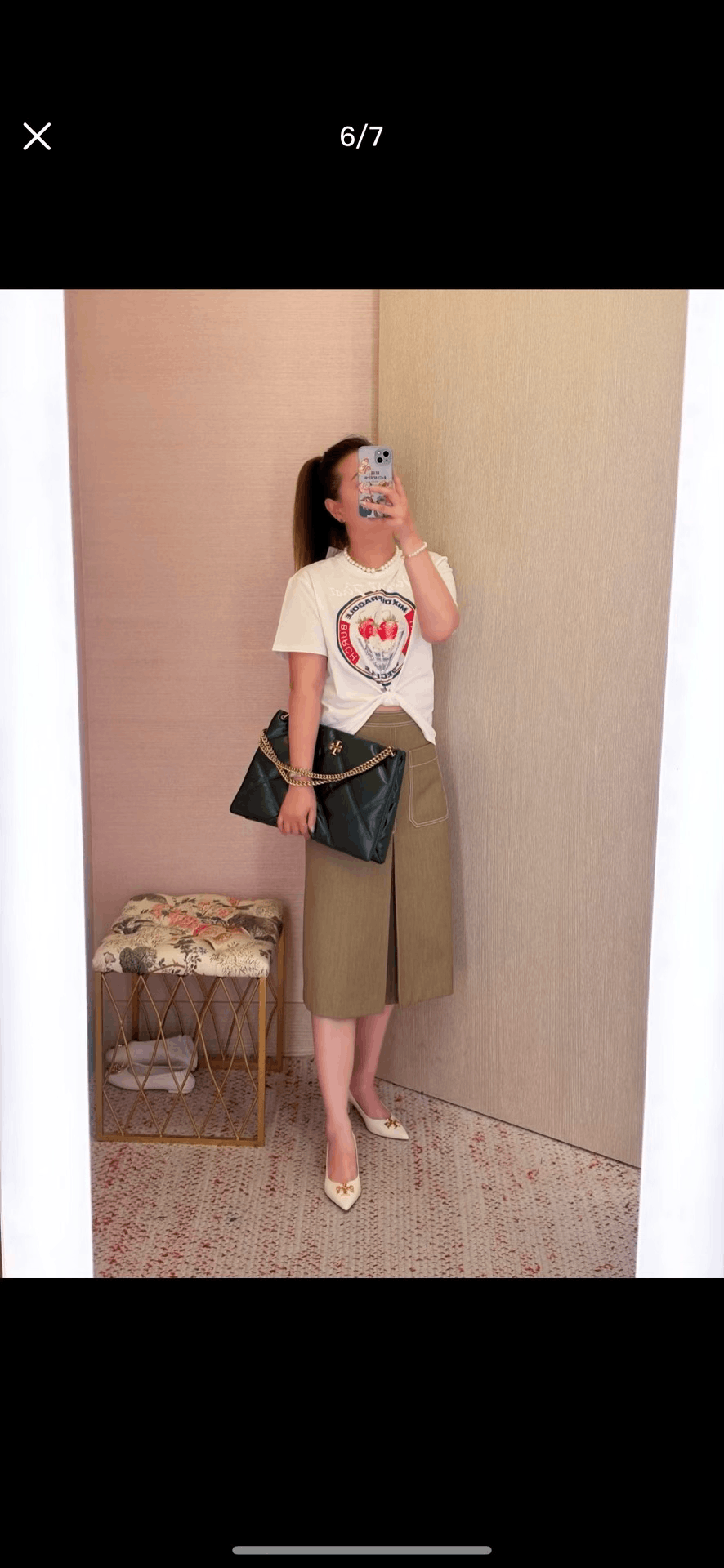 Tory Burch Tory Burch Sundae Ice Cream Print Tee Size M / US 6-8 / IT 42-44 - 6 Thumbnail