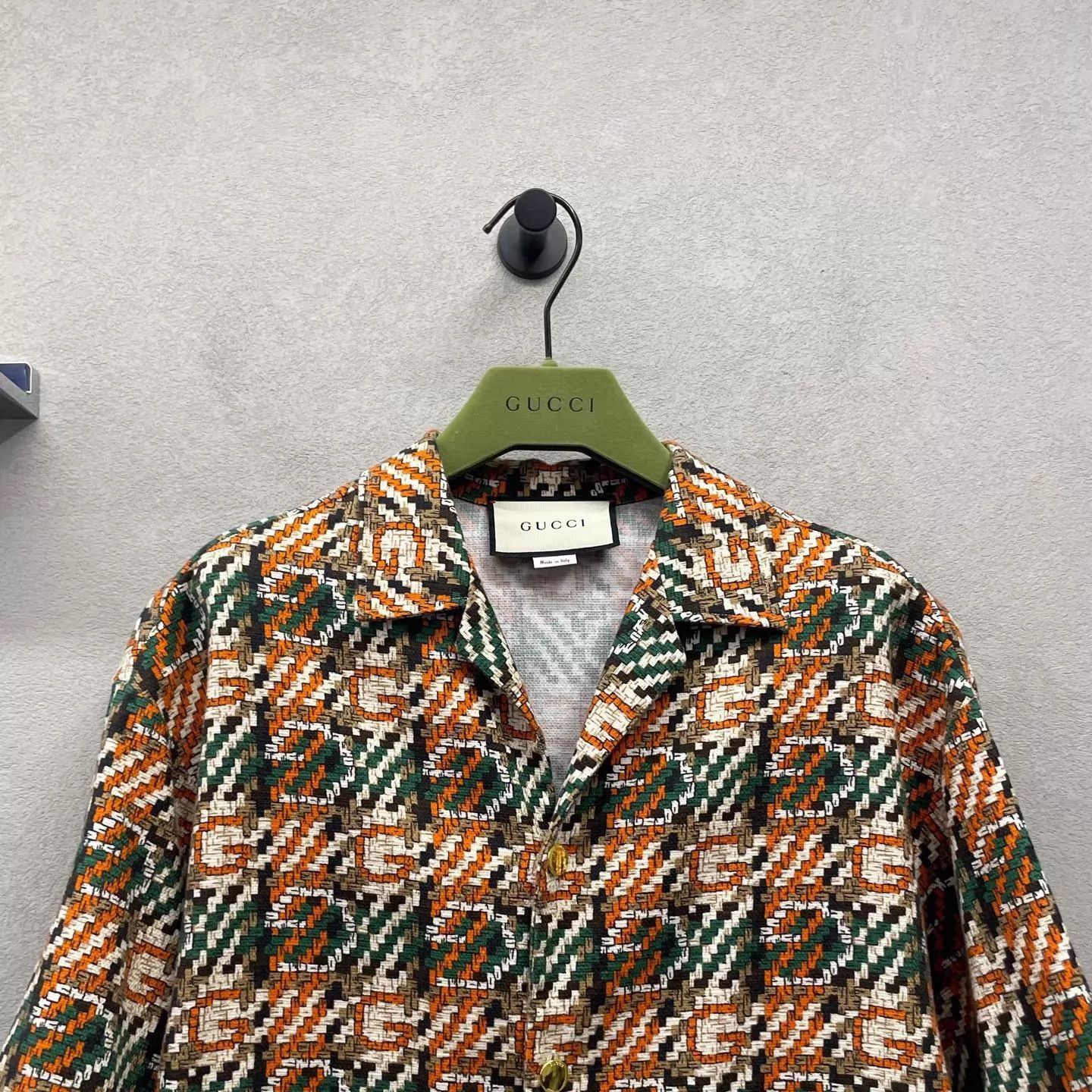 Gucci Multi-Color Short Sleeve Button-Up Shirt Size US S / EU 44-46 / 1 - 4 Thumbnail
