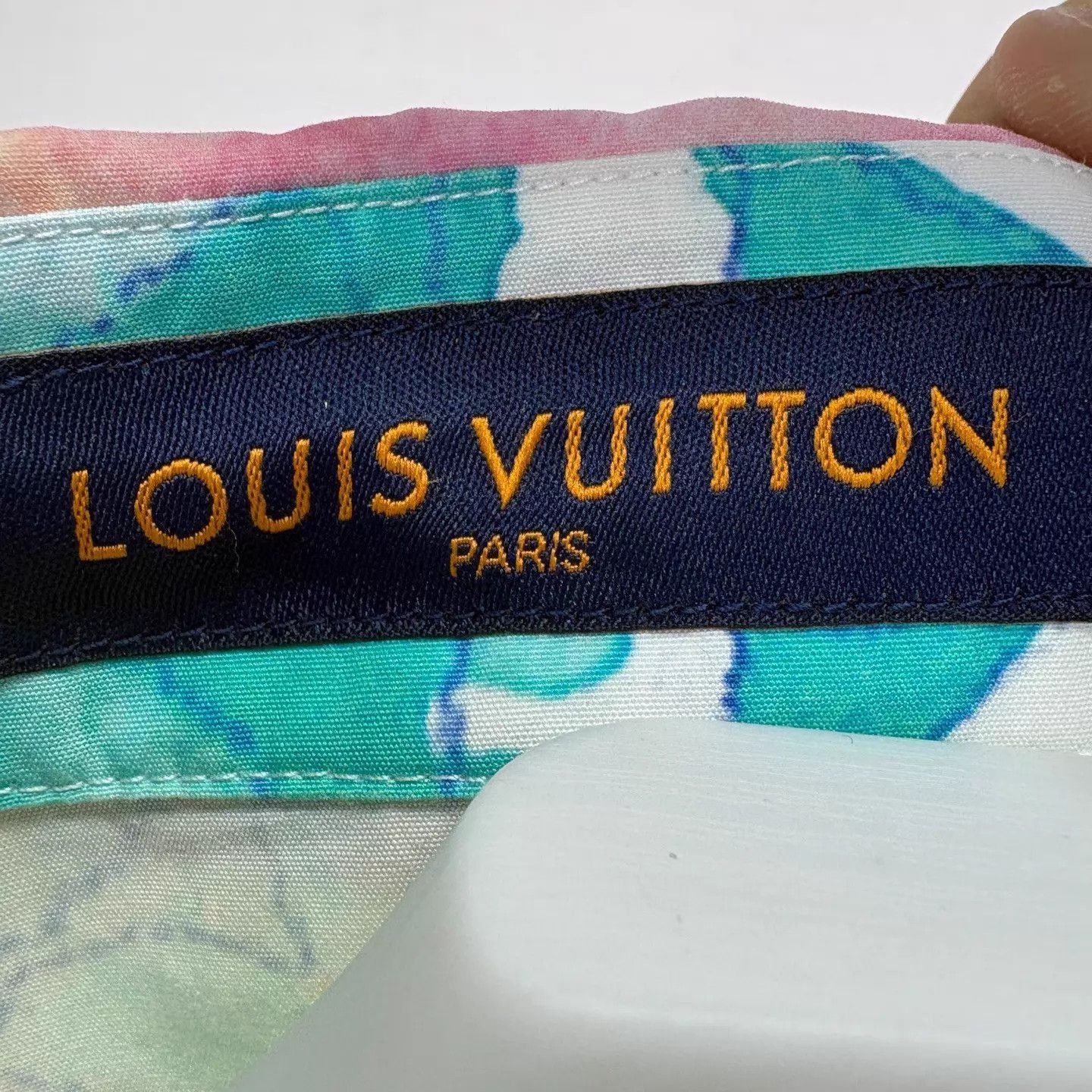 Louis Vuitton Multi Color Printed Short Sleeve Shirt Size US M / EU 48-50 / 2 - 5 Thumbnail