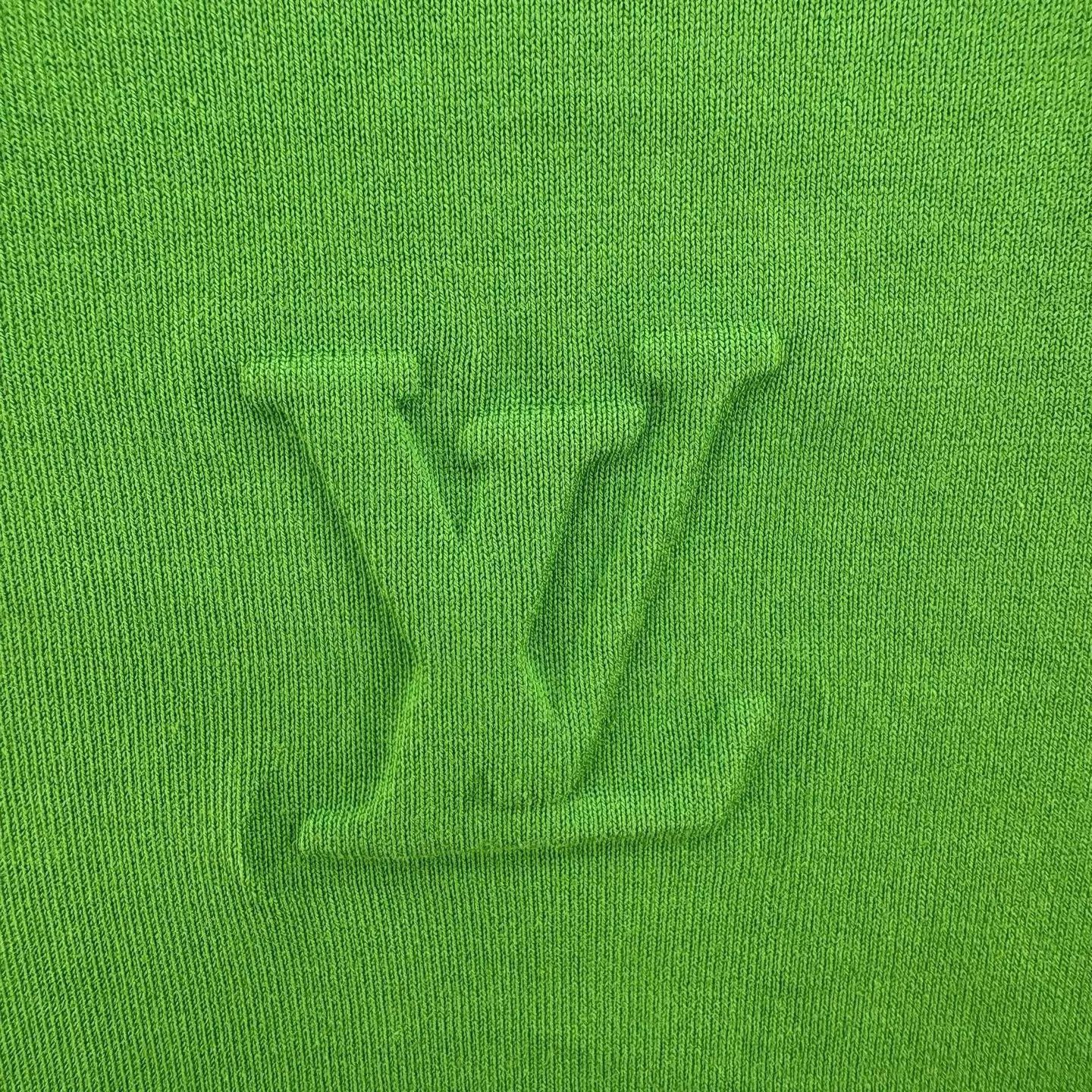 Louis Vuitton Green Short Sleeve Crewneck T-Shirt Size L Size US L / EU 52-54 / 3 - 4 Thumbnail