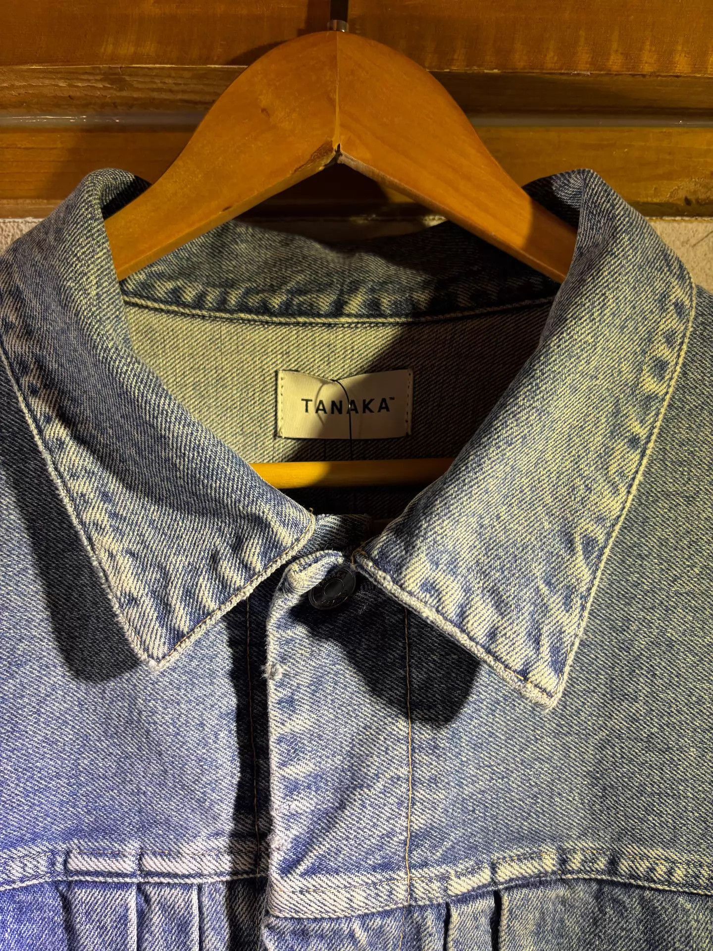 TANAKA Blue Denim Jacket, Size L Size US L / EU 52-54 / 3 - 2 Thumbnail
