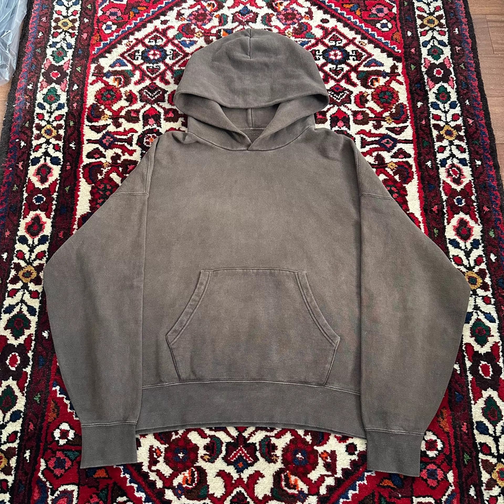 Visvim Brown Oversized Hoodie with Kangaroo Pocket Size US S / EU 44-46 / 1 - 2 Thumbnail