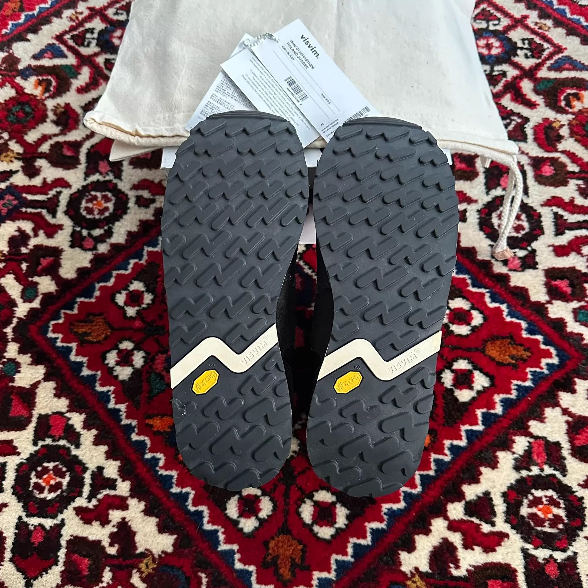 Visvim Black Low-Top Sneakers Size 8.5 Size US 8.5 / EU 41-42 - 8 Thumbnail