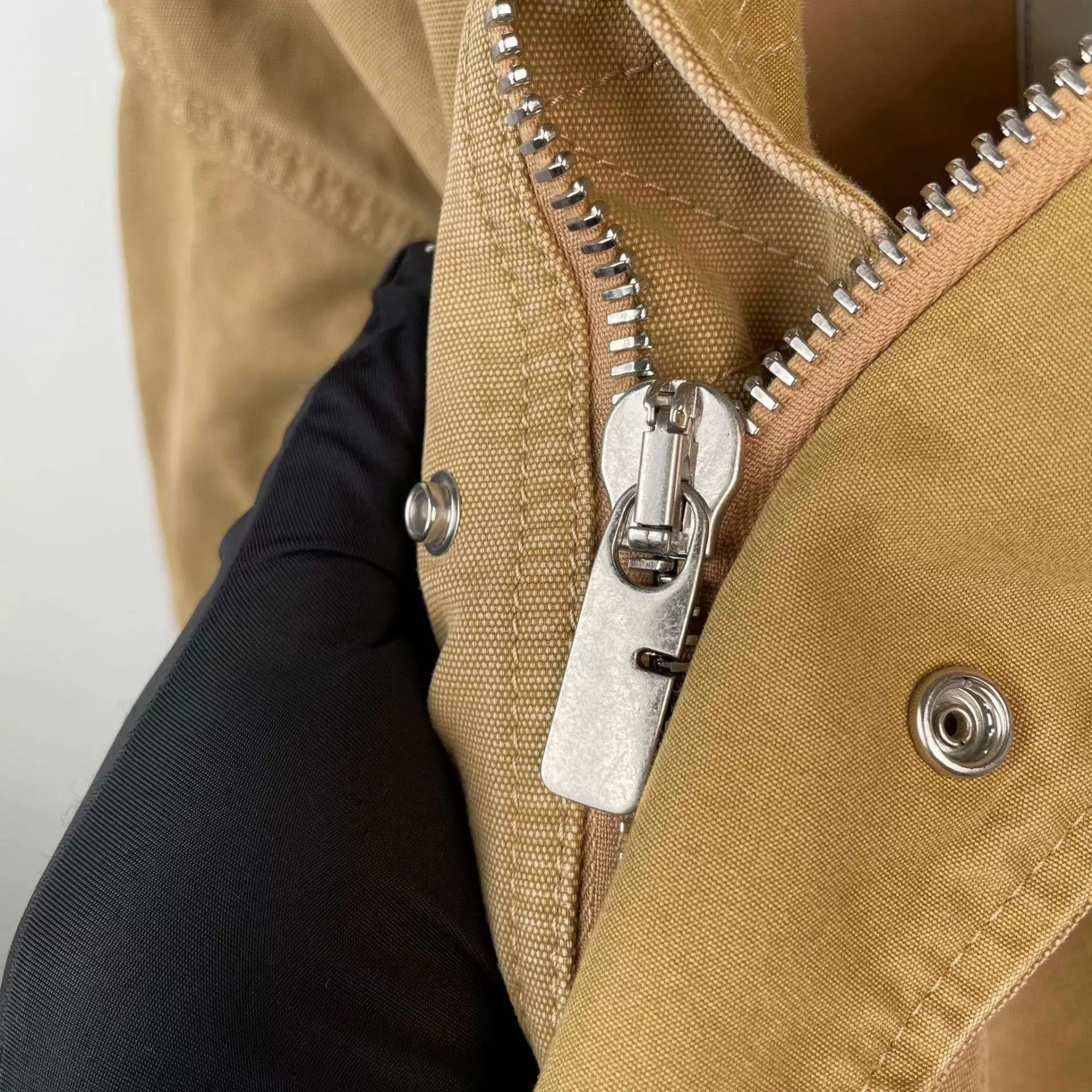 Burberry Yellow Parka with Faux Fur Hood - XXS Size US XXS / EU 40 - 3 Thumbnail