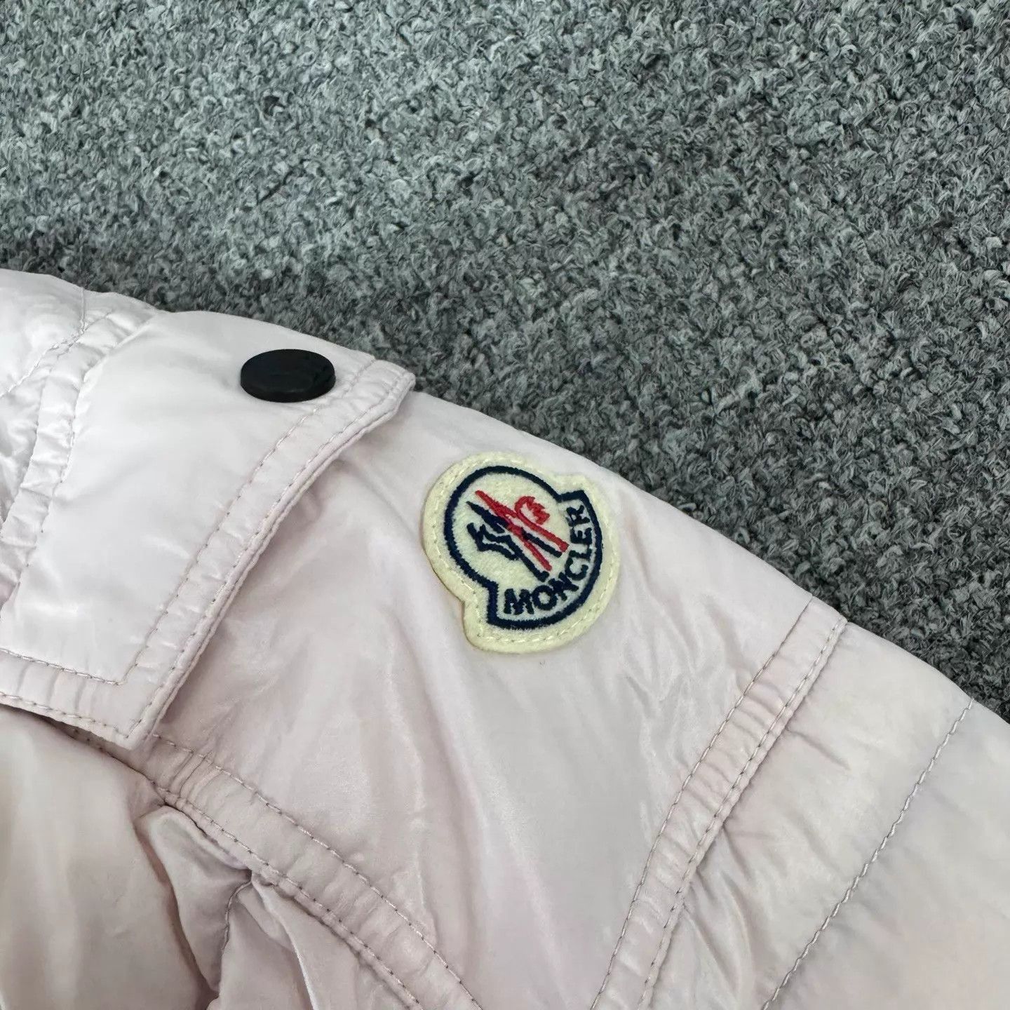 Moncler Pink Hooded Puffer Jacket Size S Size US S / EU 44-46 / 1 - 4 Thumbnail