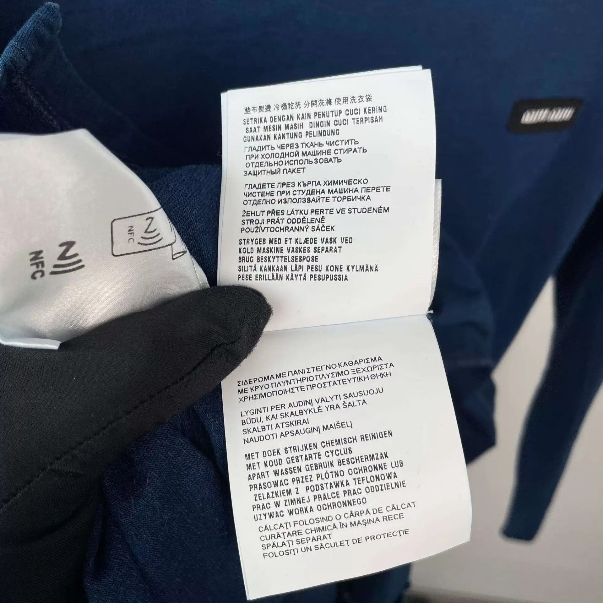 Miu Miu Blue Long-Sleeve Shirt with Side Slits - XS Size US XS / EU 42 / 0 - 6 Thumbnail