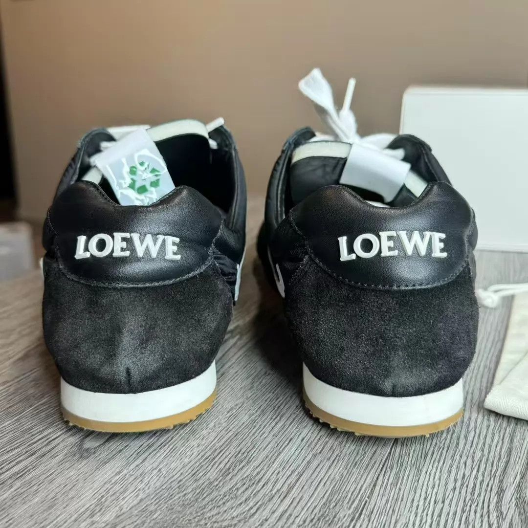 Loewe Black High-Top Sneakers with White Laces Size US 11 / EU 44 - 5 Thumbnail