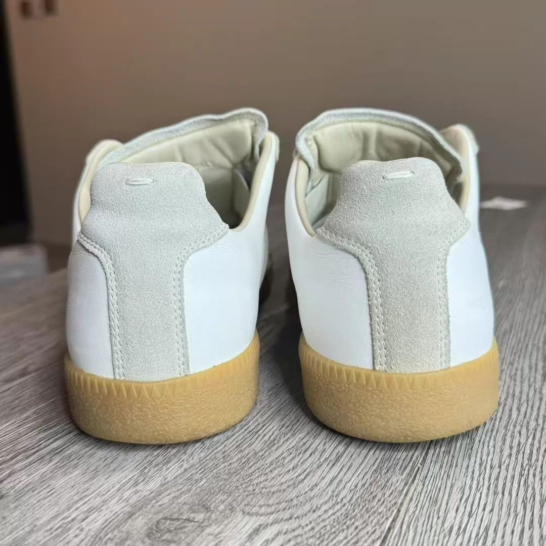 Maison Margiela White Low-Top Sneakers Size 7.5 Size US 7.5 / EU 40-41 - 5 Thumbnail
