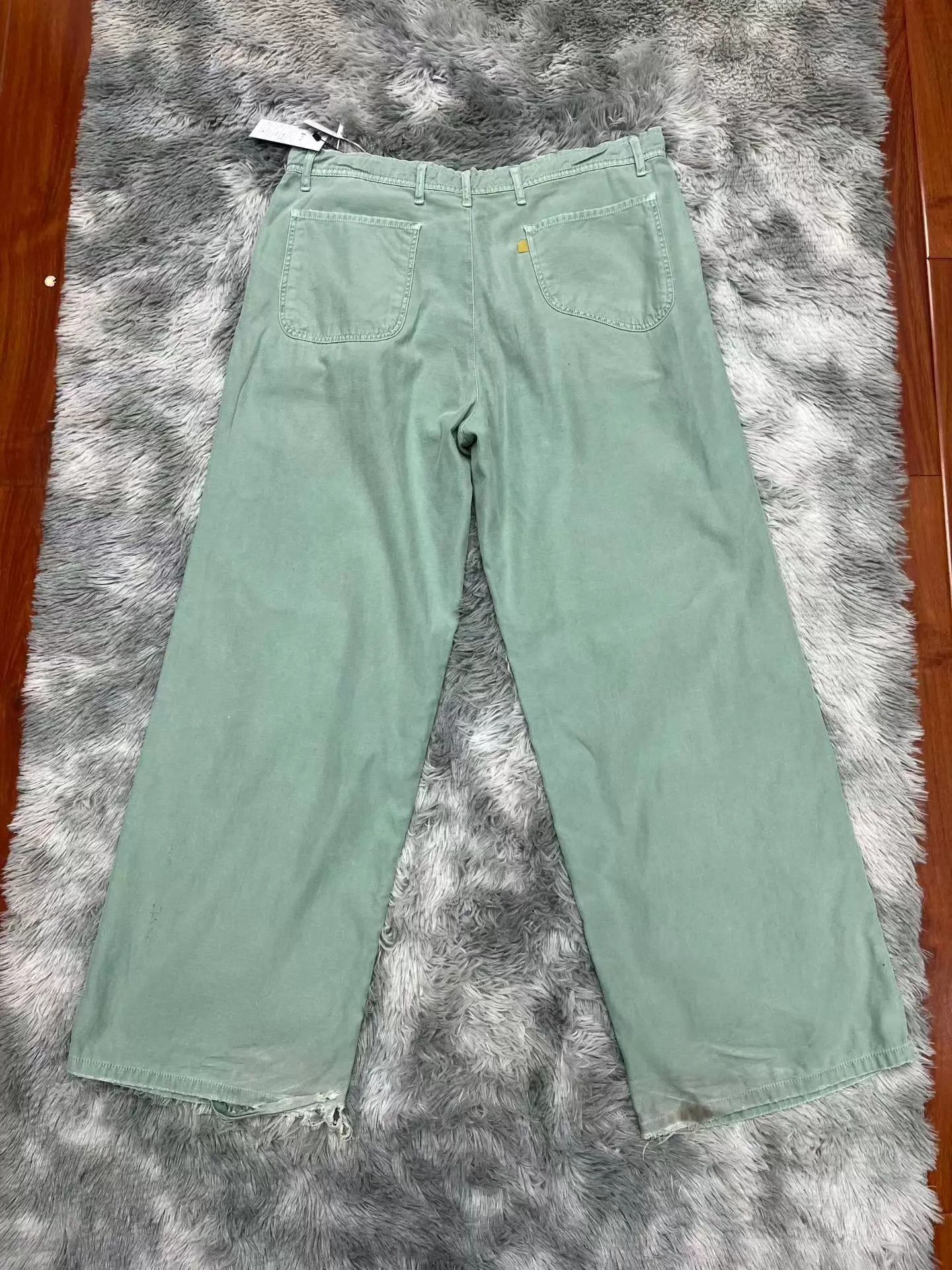 ERL Green Casual Pants Size 36 Size US 36 / EU 52 - 2 Thumbnail