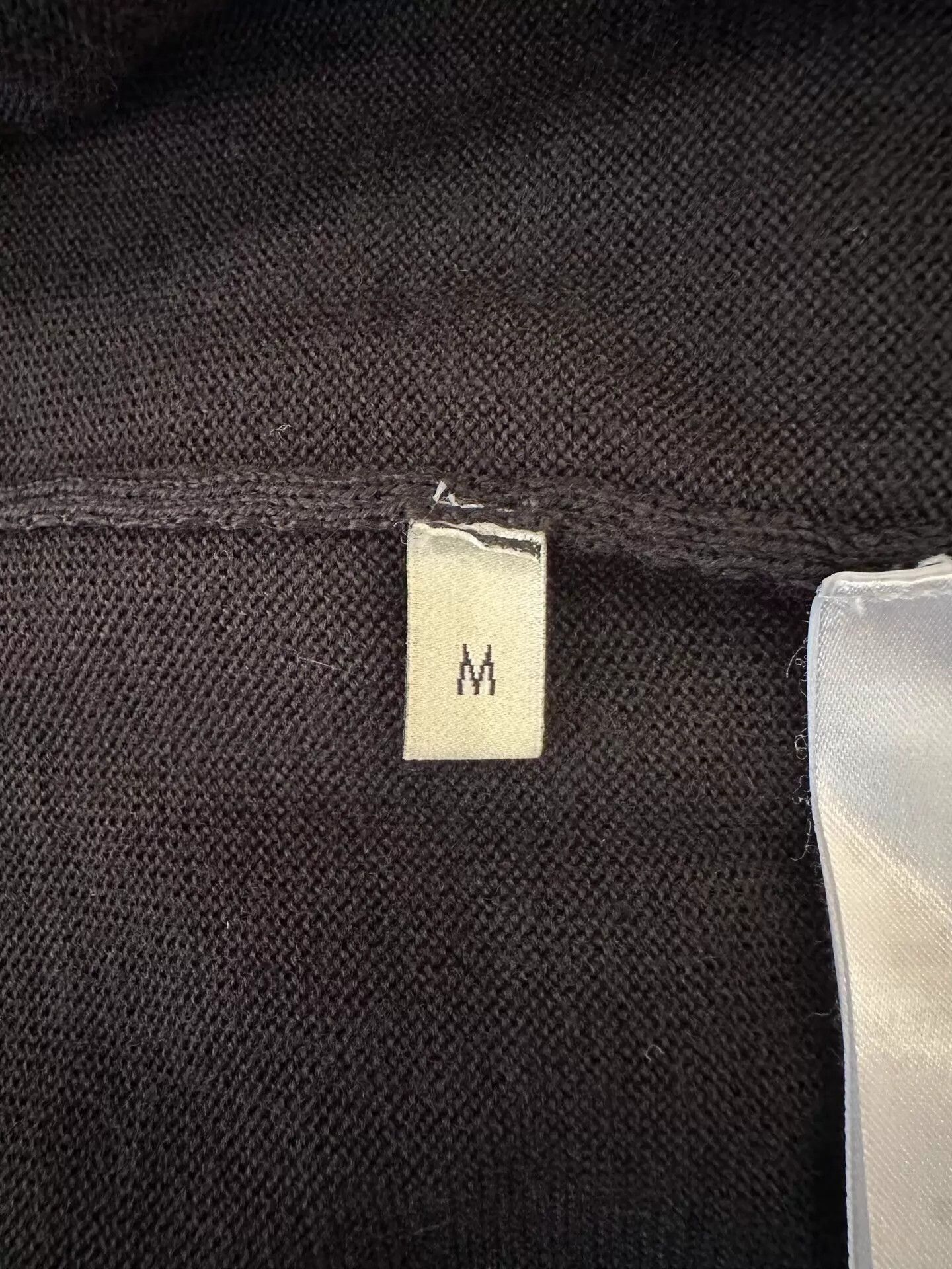 Gucci Black Cardigan with White Trim and Bee Embroidery Size US M / EU 48-50 / 2 - 4 Thumbnail