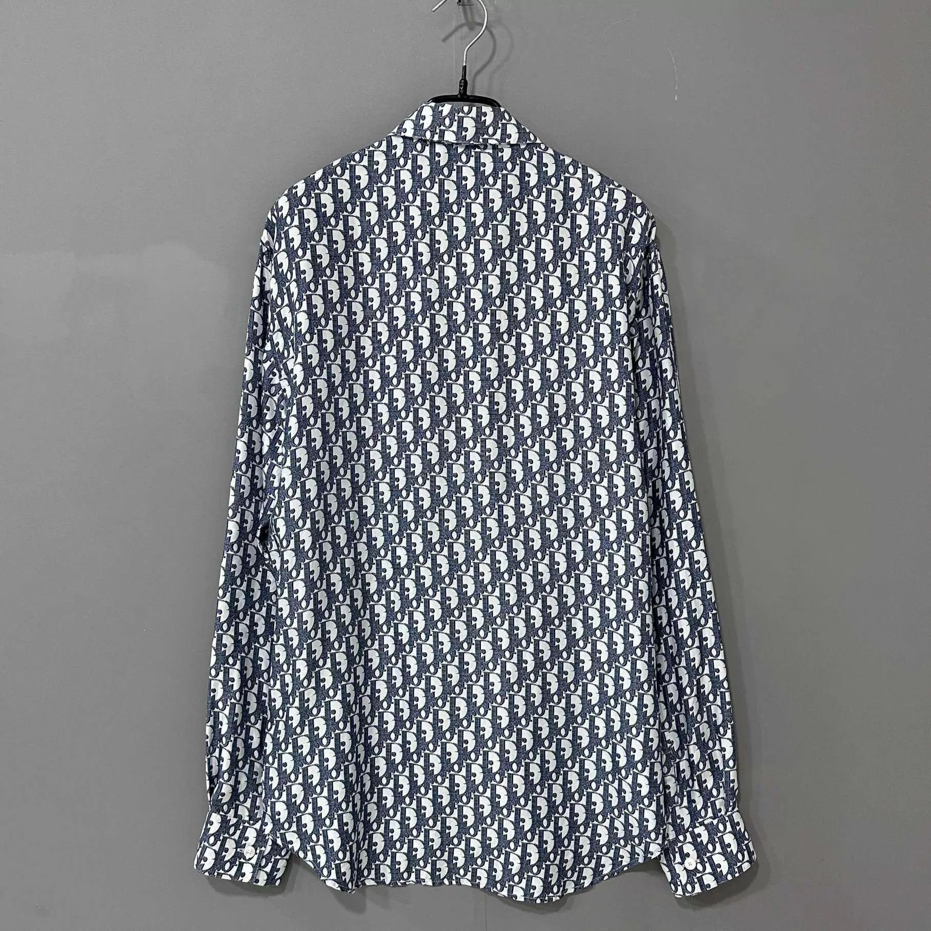Dior Multi Pattern Long Sleeve Button-Up Shirt Size US M / EU 48-50 / 2 - 3 Thumbnail