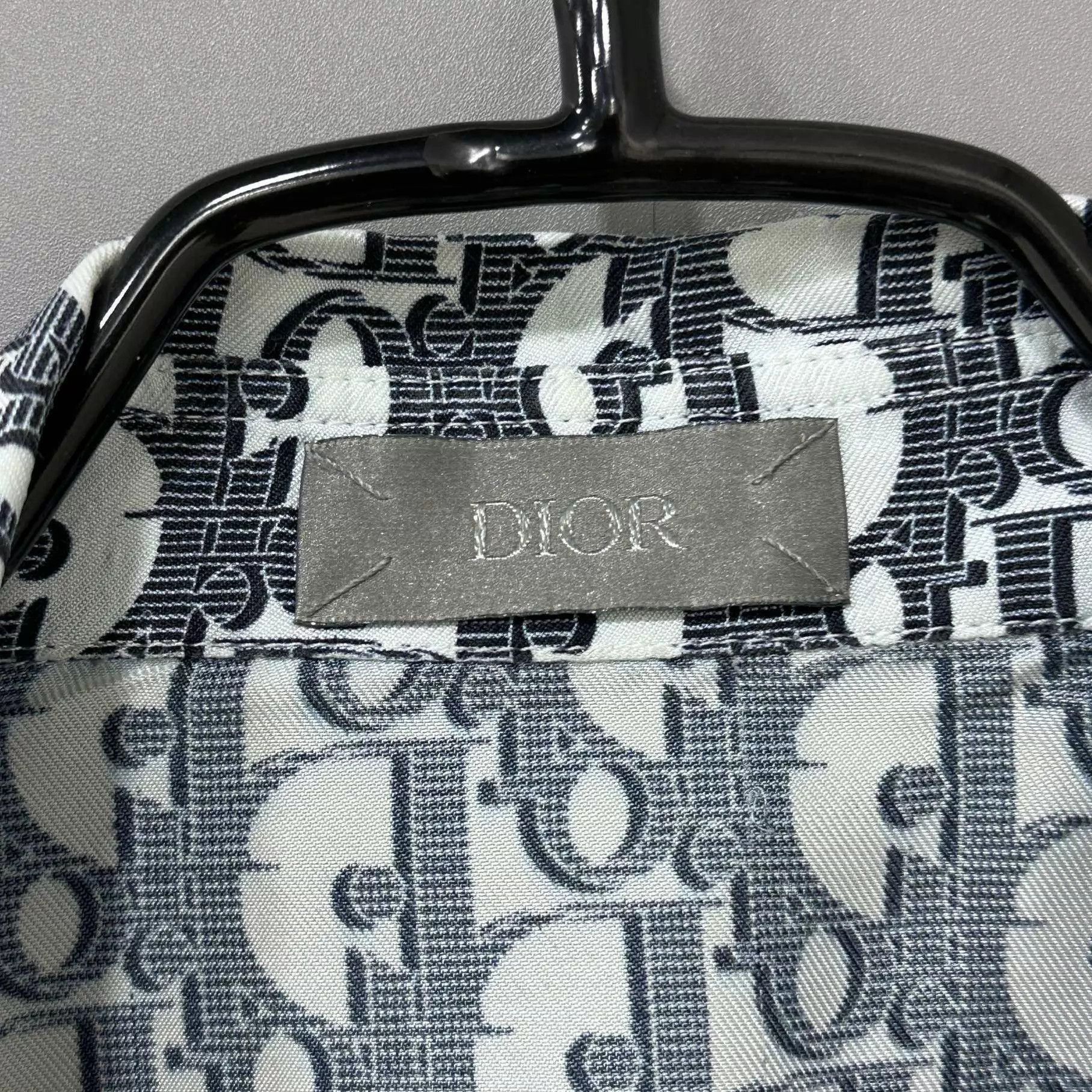 Dior Multi Pattern Long Sleeve Button-Up Shirt Size US M / EU 48-50 / 2 - 4 Thumbnail