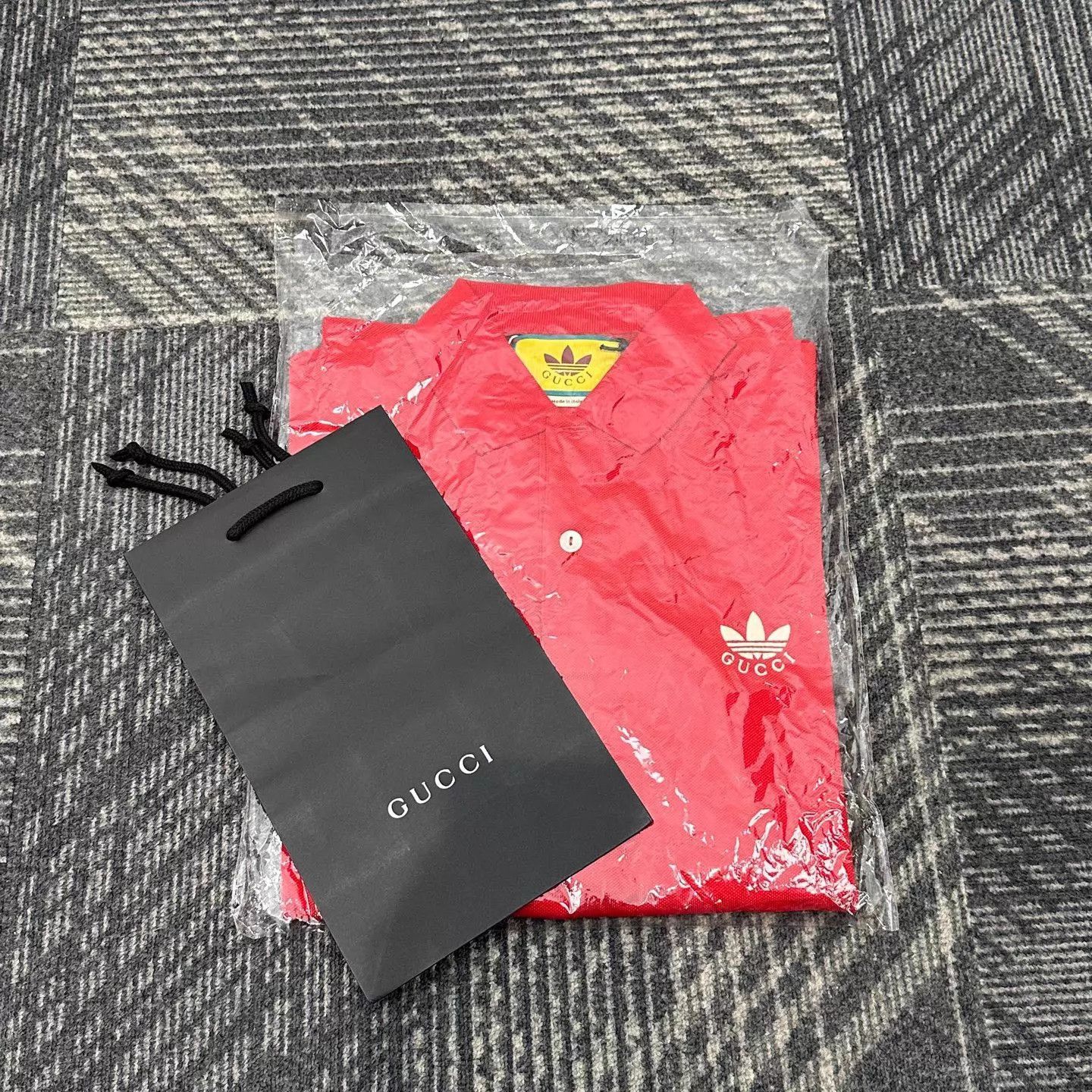 Gucci Red Short Sleeve Polo Shirt Size US M / EU 48-50 / 2 - 5 Thumbnail