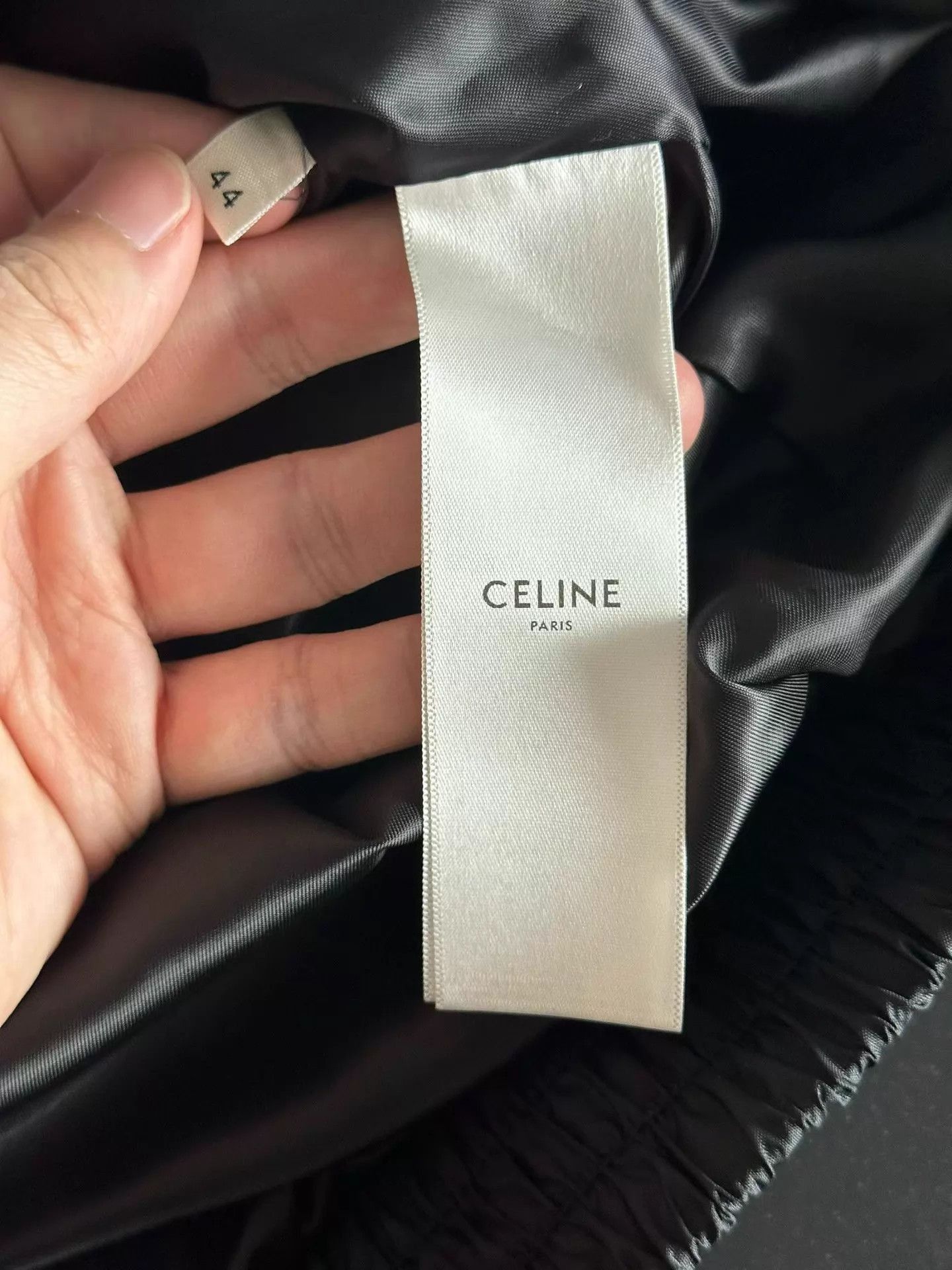 Celine Checkered Print Zip Front Bomber Jacket Size US S / EU 44-46 / 1 - 5 Thumbnail