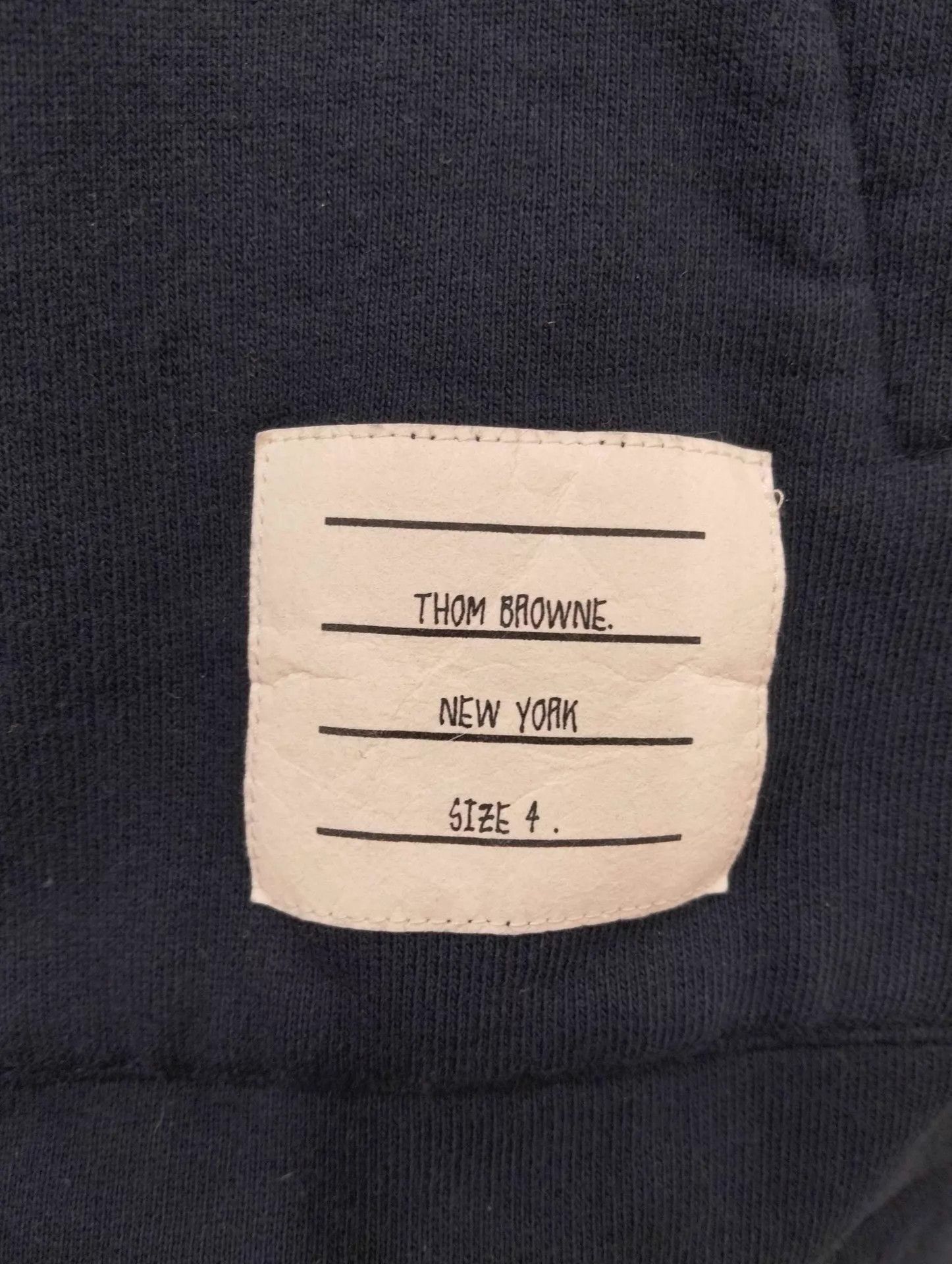 Thom Browne Blue Zip-Up Hoodie with Front Pocket Size US XL / EU 56 / 4 - 5 Thumbnail