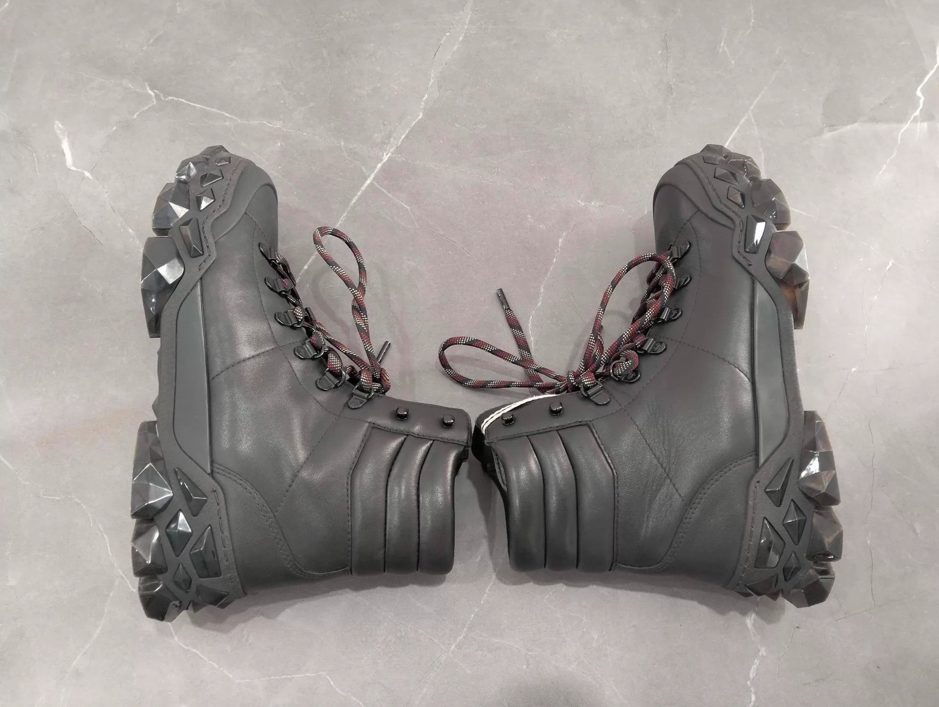 Jimmy Choo Black High-Top Lace-Up Boots Size 8 Size US 8 / EU 41 - 3 Thumbnail