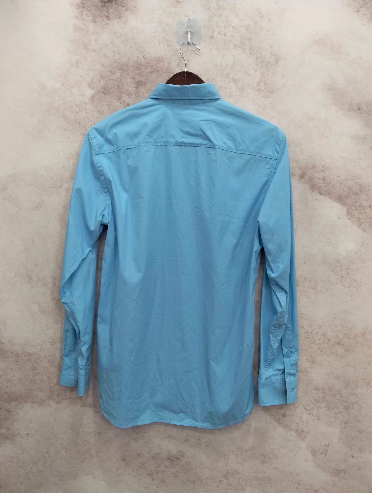 Burberry Blue Long-Sleeve Button-Up Shirt Size S Size US S / EU 44-46 / 1 - 2 Thumbnail