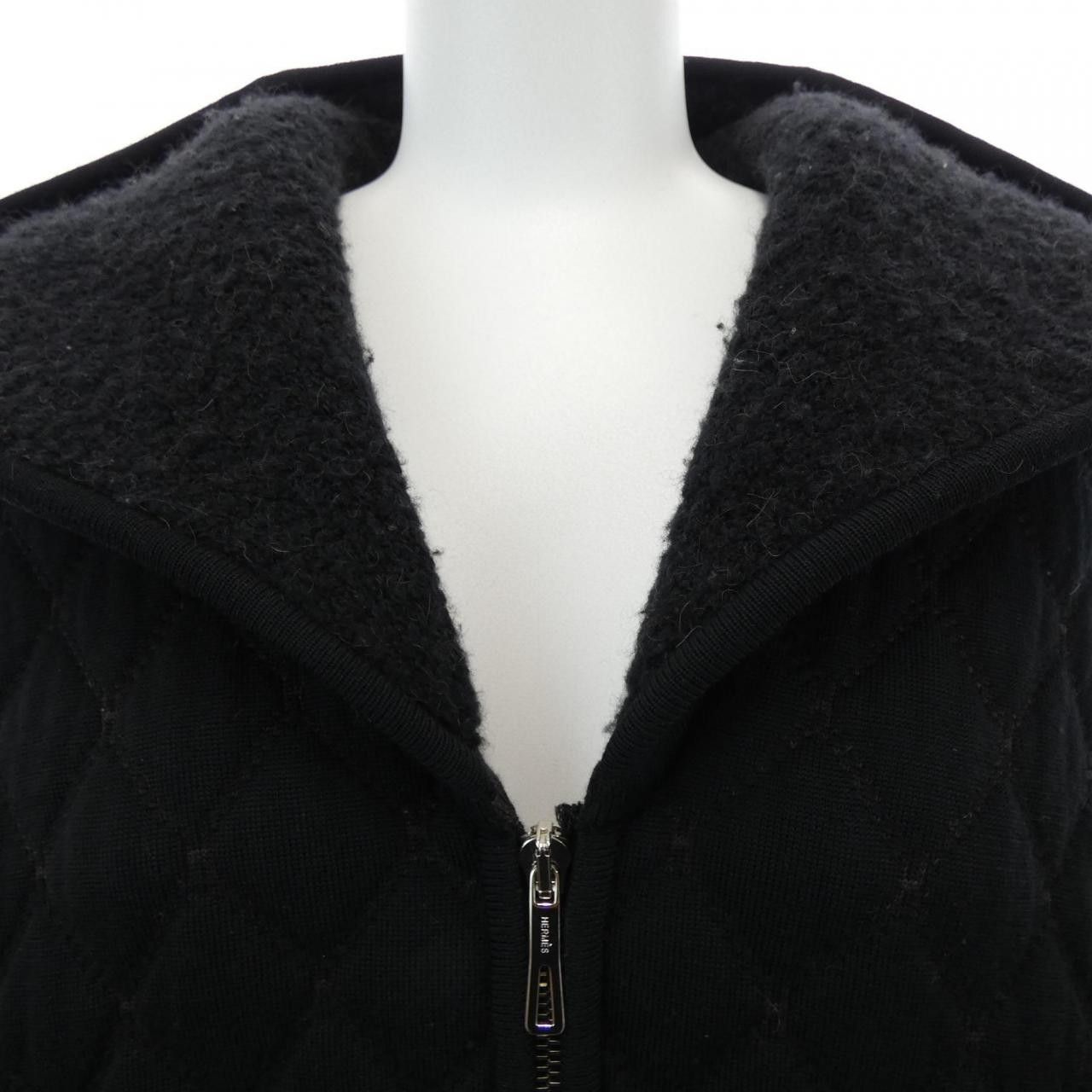 Hermes Hermes Hermes Silk Blouson Jacket Others Outerwear DUTY FREE for USA Size ONE SIZE - 5 Thumbnail