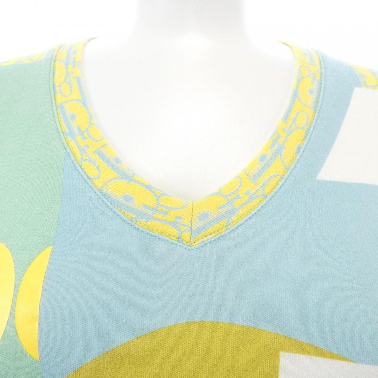 Dior Dior Christian Dior Cotton T Shirt Textile T-Shirts 5P18155959 DUTY FREE for USA Size ONE SIZE - 4 Thumbnail