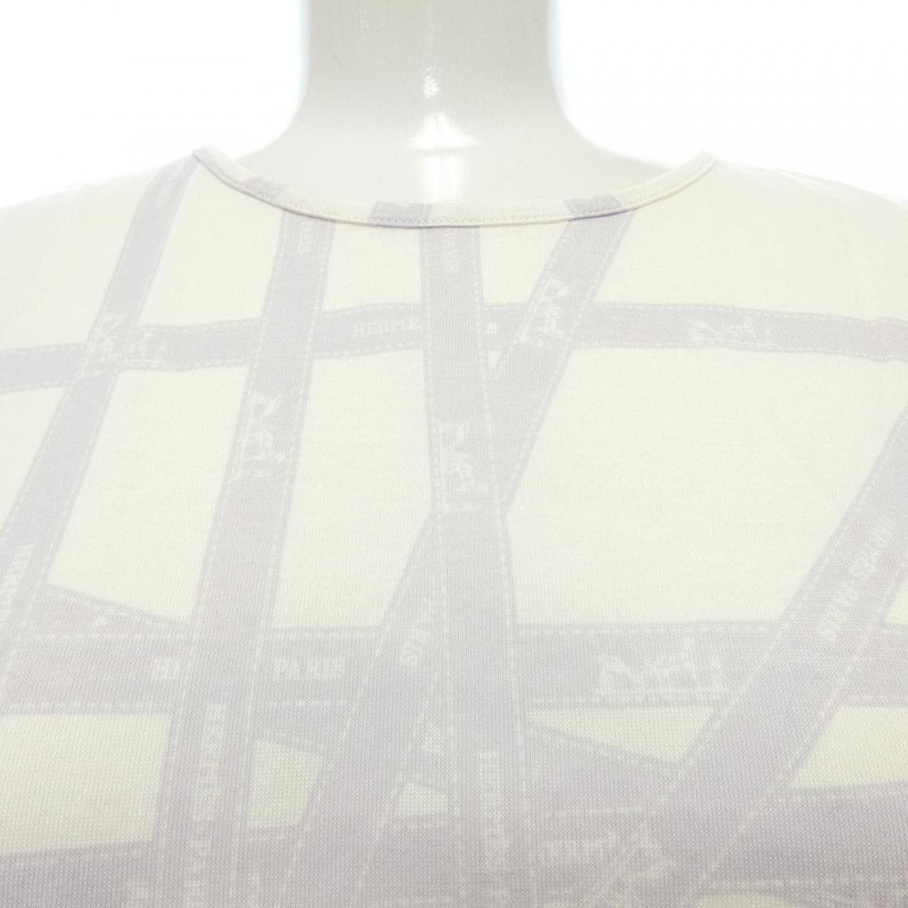 Hermes Hermes Hermes Cotton T shirt Textile T-Shirts DUTY FREE for USA Size ONE SIZE - 5 Thumbnail