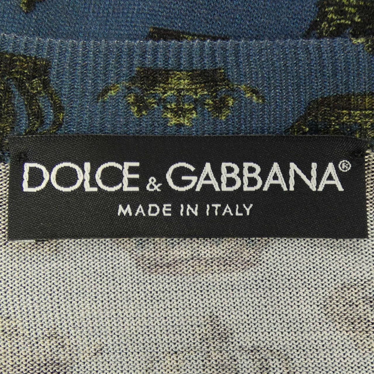 Dolce & Gabbana Dolce & Gabbana Dolce&Gabbana Silk Knit Textile Tops DUTY FREE for USA Size ONE SIZE - 4 Thumbnail