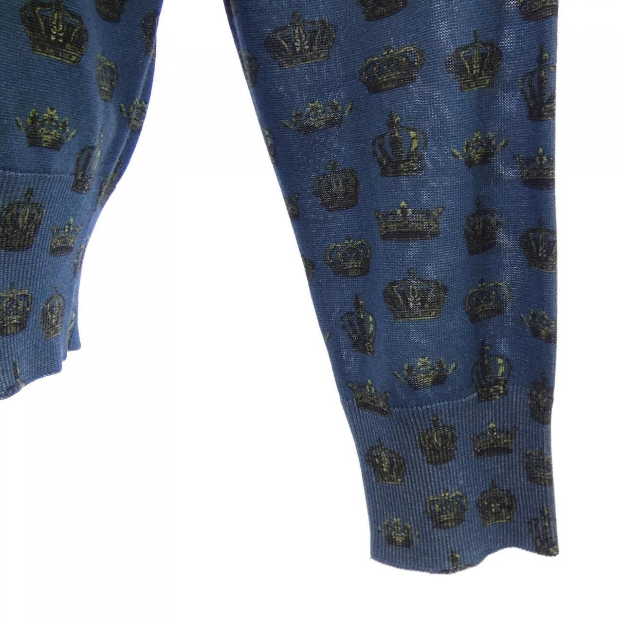 Dolce & Gabbana Dolce & Gabbana Dolce&Gabbana Silk Knit Textile Tops DUTY FREE for USA Size ONE SIZE - 6 Thumbnail