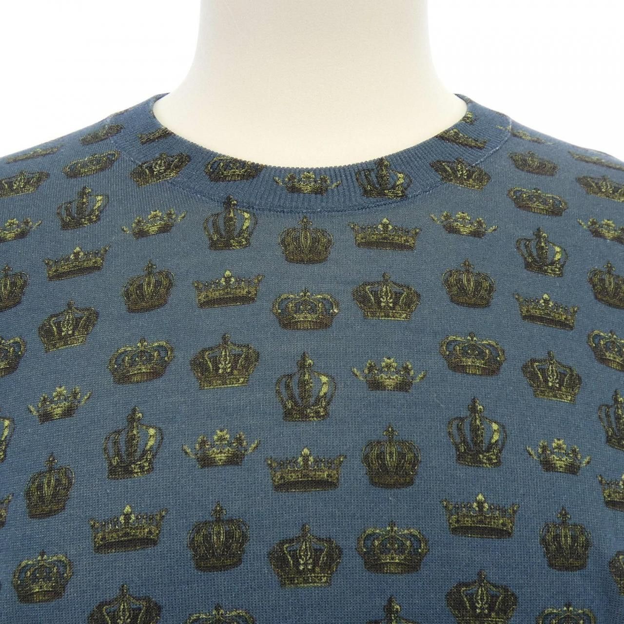 Dolce & Gabbana Dolce & Gabbana Dolce&Gabbana Silk Knit Textile Tops DUTY FREE for USA Size ONE SIZE - 5 Thumbnail