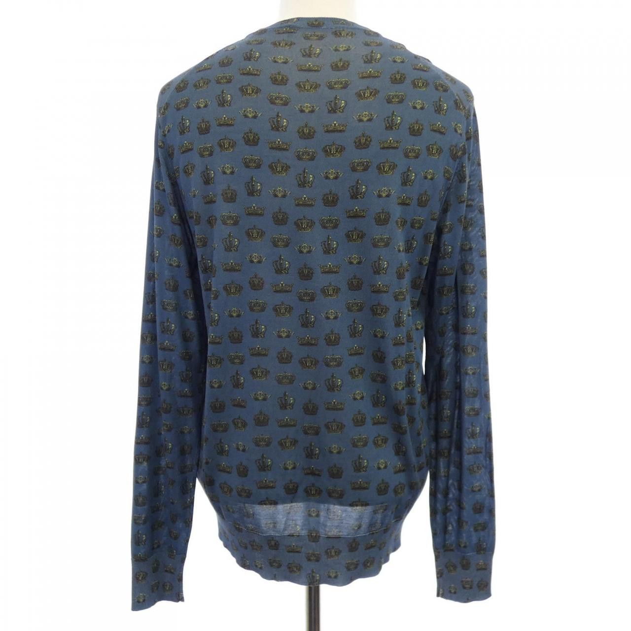 Dolce & Gabbana Dolce & Gabbana Dolce&Gabbana Silk Knit Textile Tops DUTY FREE for USA Size ONE SIZE - 2 Thumbnail