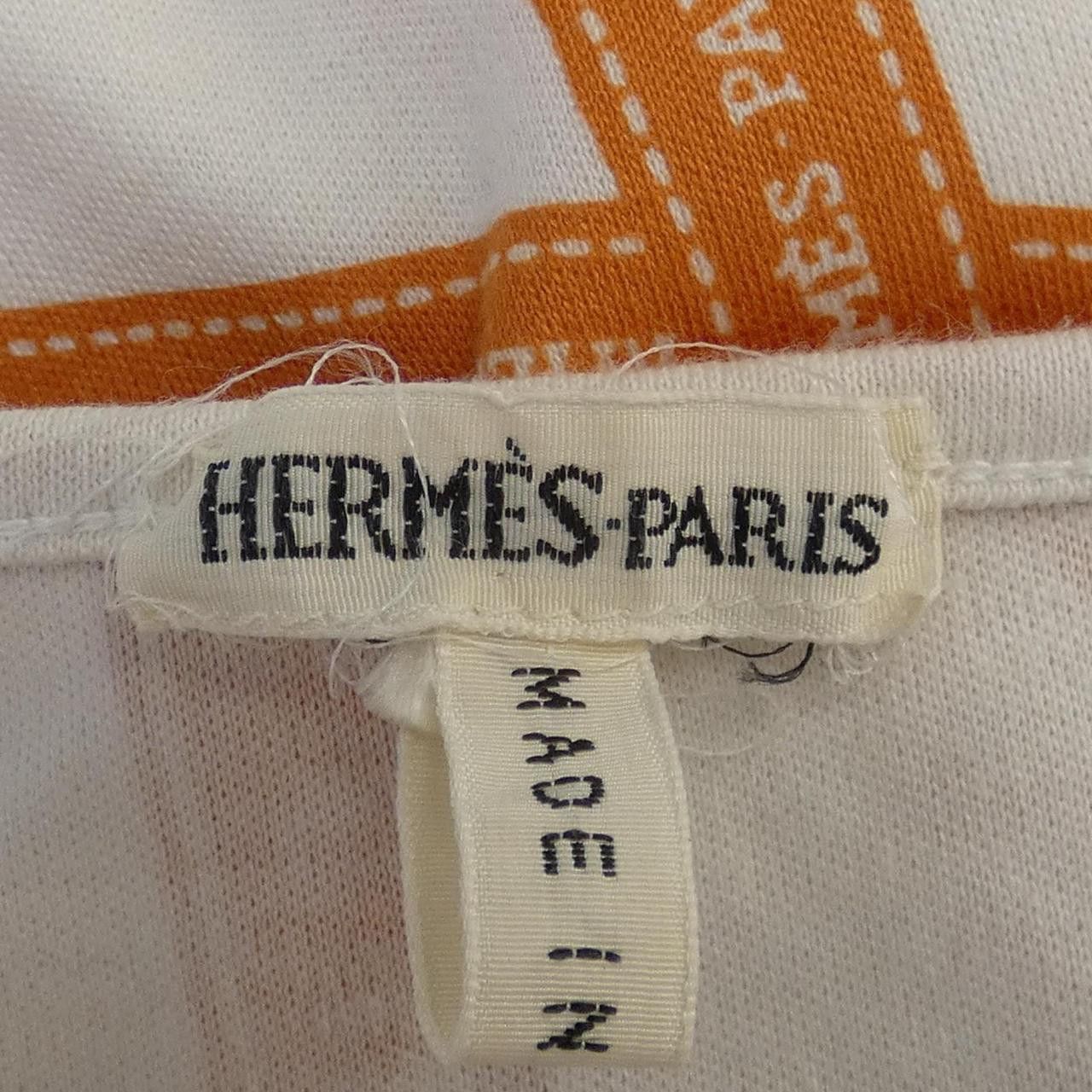 Hermes Hermes Hermes Cotton Top Textile T-Shirts DUTY FREE for USA Size ONE SIZE - 4 Thumbnail