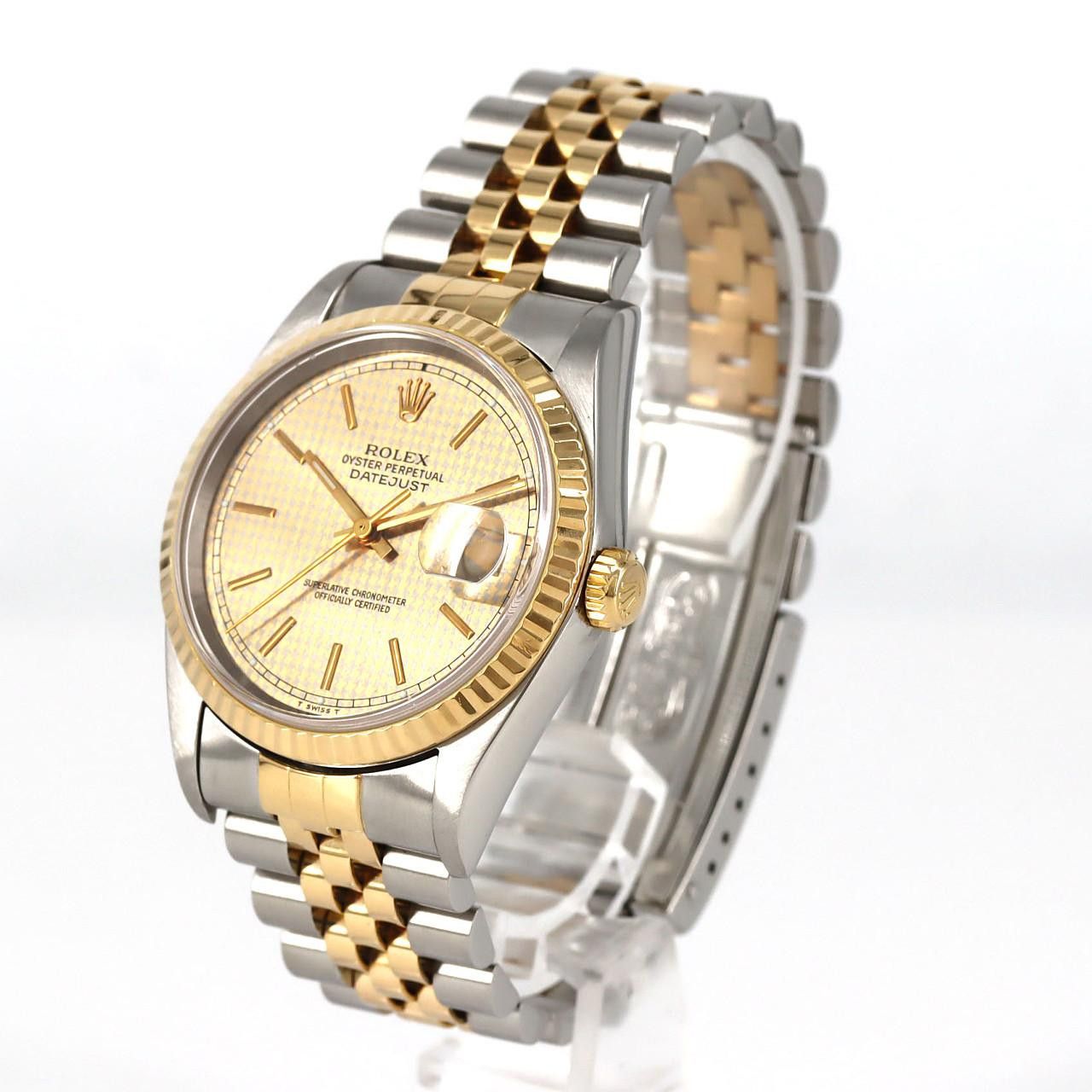 Rolex Rolex Rolex Datejust Stainless Steel Yellow Gold Automatic Metal Automatic 16233 DUTY FREE for USA Size ONE SIZE - 2 Thumbnail