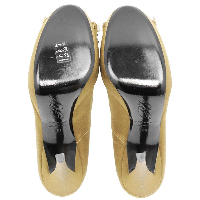 Roger Vivier Roger Vivier Roger Vivier Satin Pumps Leather Shoes DUTY FREE for USA Size ONE SIZE - 9 Thumbnail