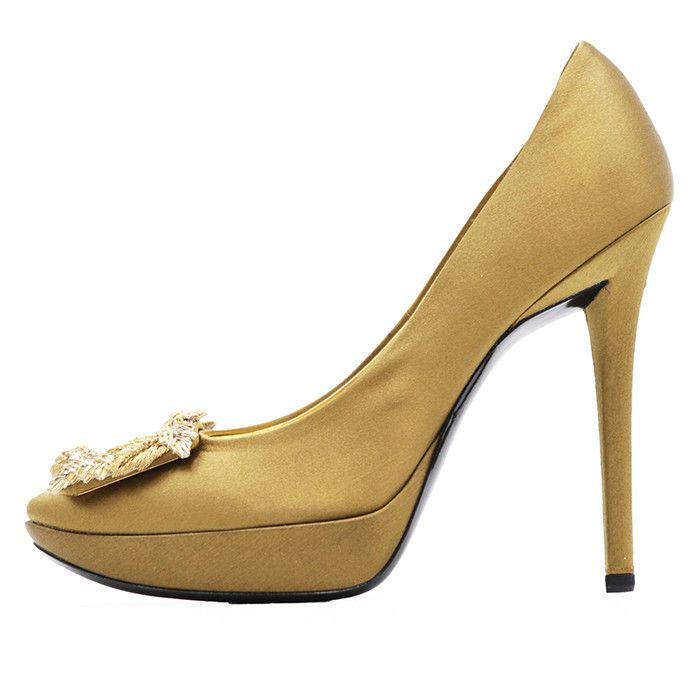 Roger Vivier Roger Vivier Roger Vivier Satin Pumps Leather Shoes DUTY FREE for USA Size ONE SIZE - 5 Thumbnail