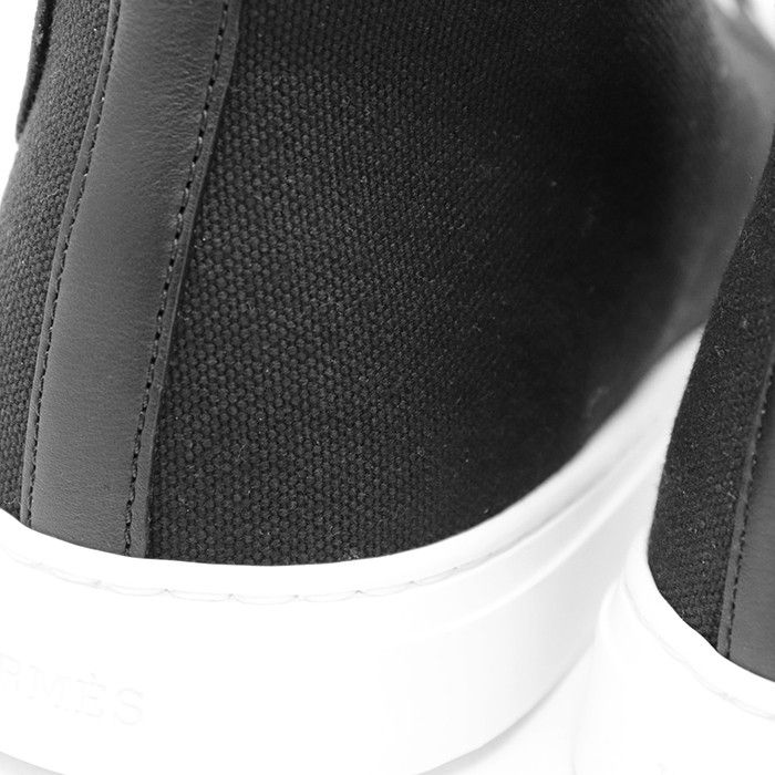 Hermes Hermes Hermes Illico Fabric Leather Sneakers Textile Shoes DUTY FREE for USA Size ONE SIZE - 7 Thumbnail