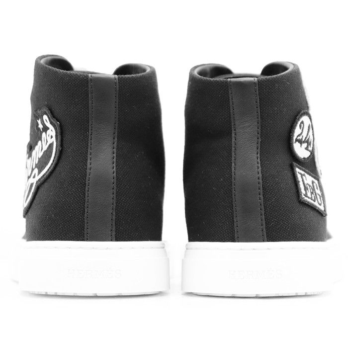 Hermes Hermes Hermes Illico Fabric Leather Sneakers Textile Shoes DUTY FREE for USA Size ONE SIZE - 6 Thumbnail
