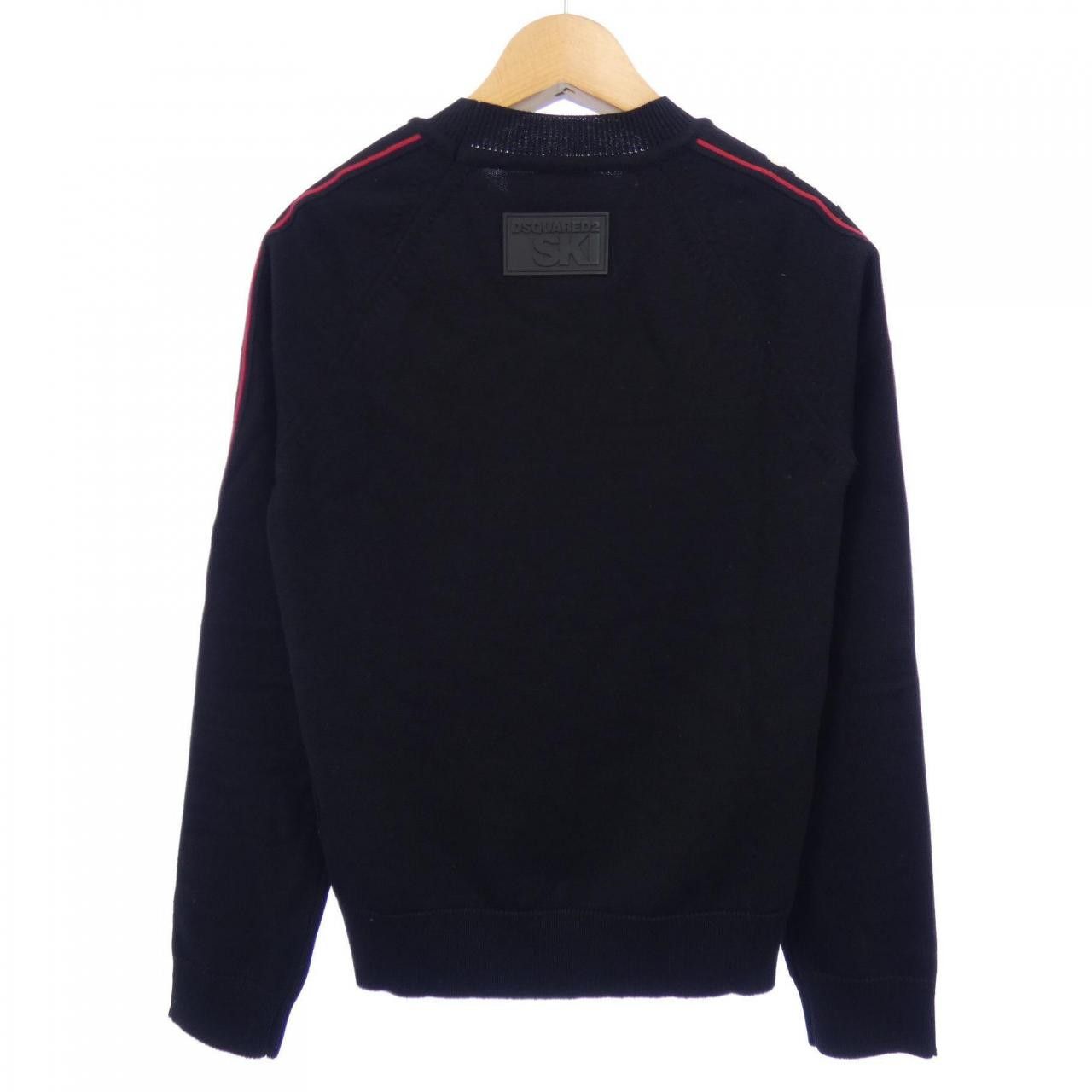 Dsquared2 Dsquared2 DSQUARED2 Knit Textile Tops S72HA0847 DUTY FREE for USA Size ONE SIZE - 2 Thumbnail
