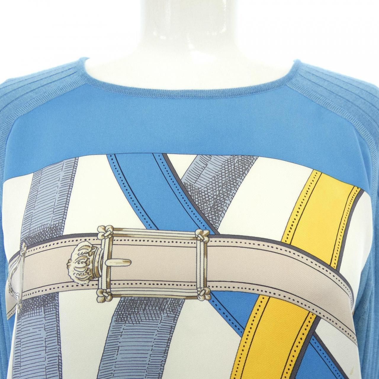 Hermes Hermes Hermes CAVAL CADOUR Cashmere Blend Dress Textile Dresses DUTY FREE for USA Size ONE SIZE - 5 Thumbnail