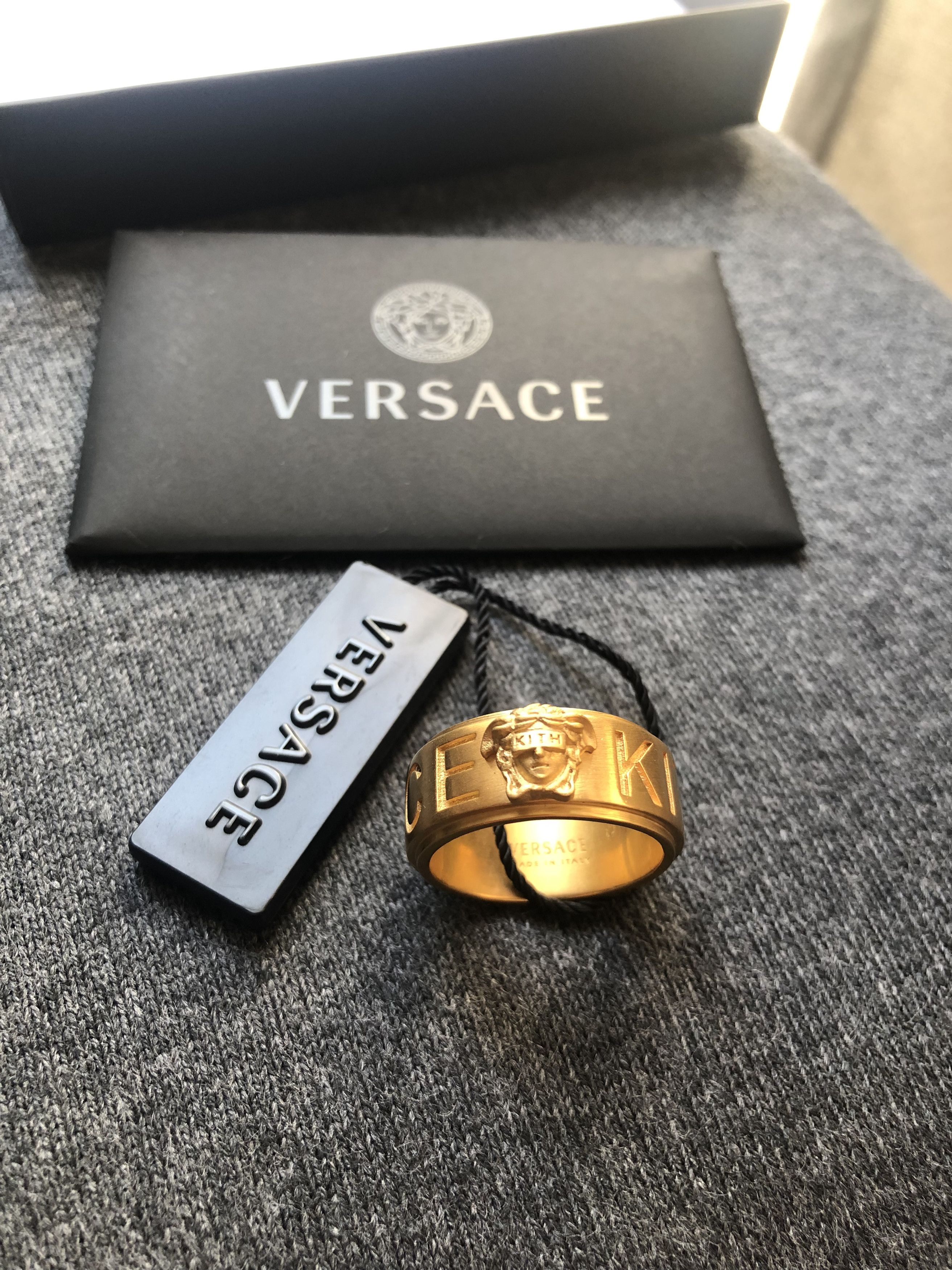 Kith (Size 23) Kith x Versace Medusa Ring | Grailed