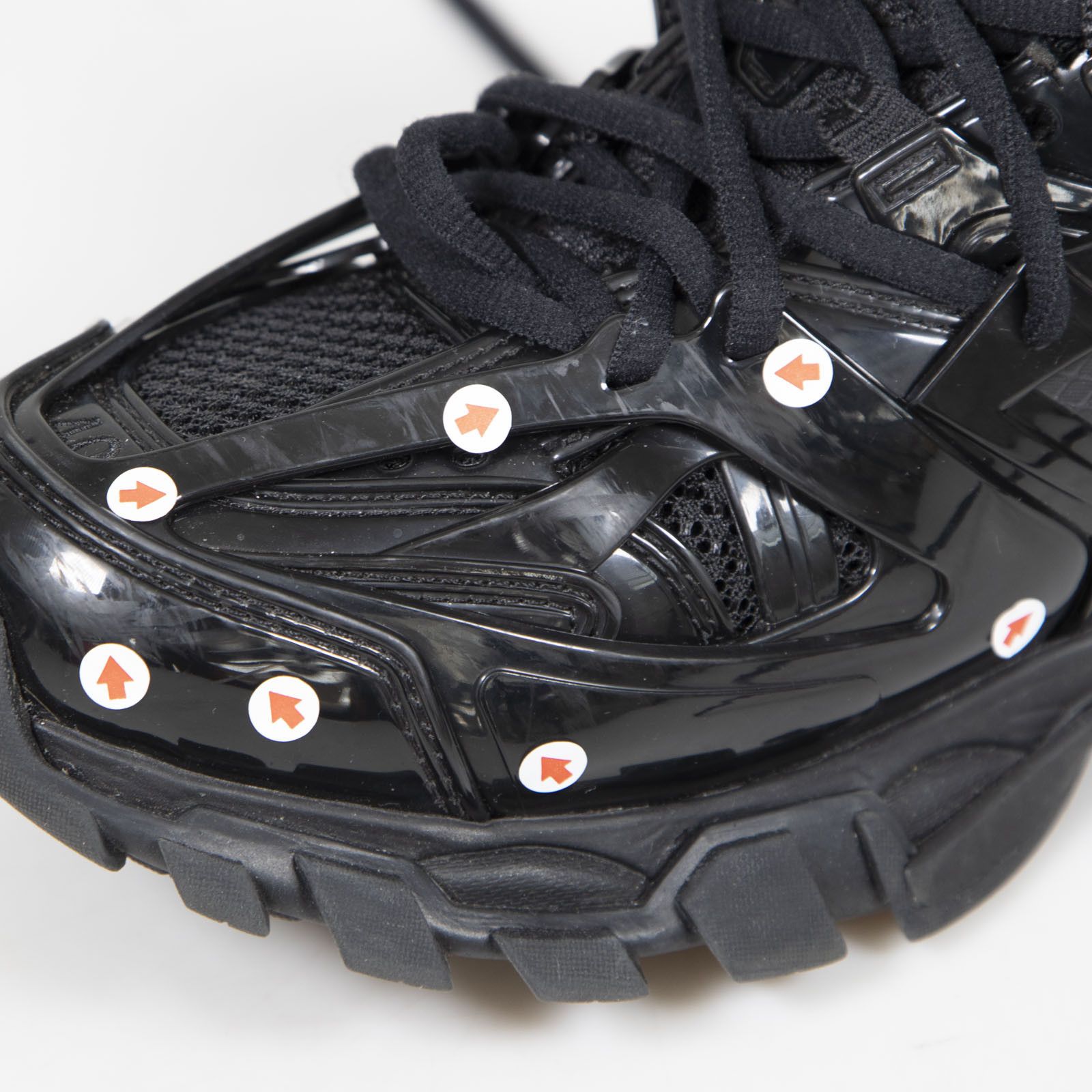 Balenciaga Black Track Chunky Trainers Size US 9.5 / IT 39.5 - 15 Thumbnail