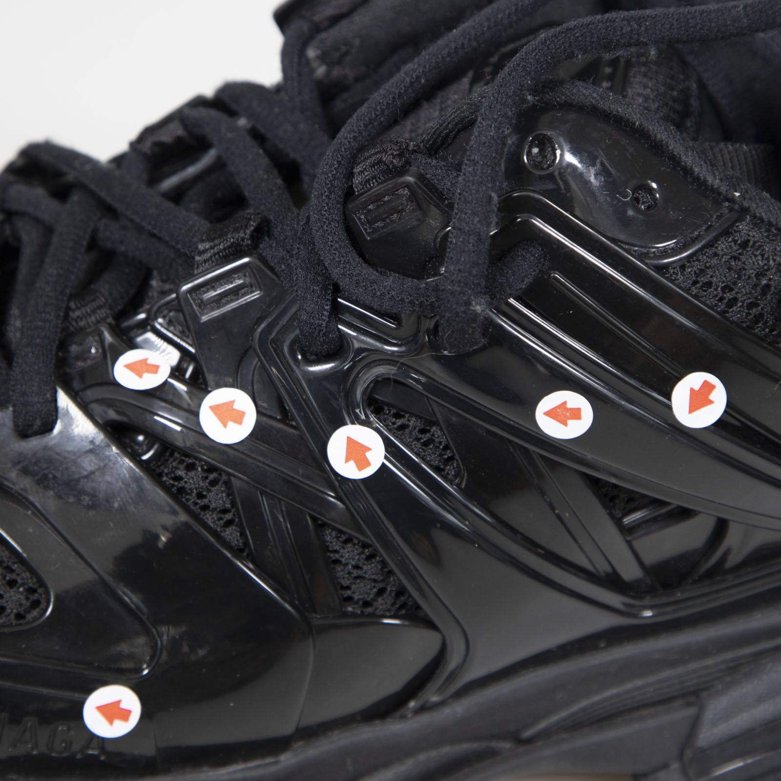 Balenciaga Black Track Chunky Trainers Size US 9.5 / IT 39.5 - 12 Thumbnail