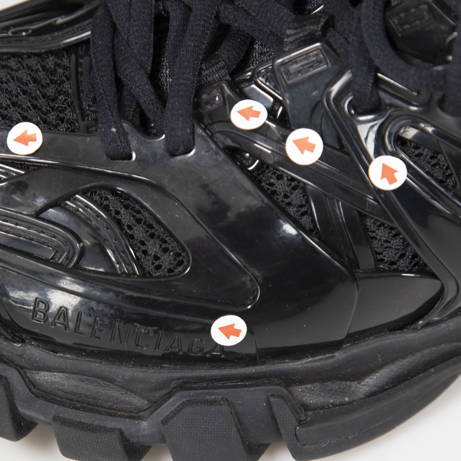 Balenciaga Black Track Chunky Trainers Size US 9.5 / IT 39.5 - 11 Thumbnail
